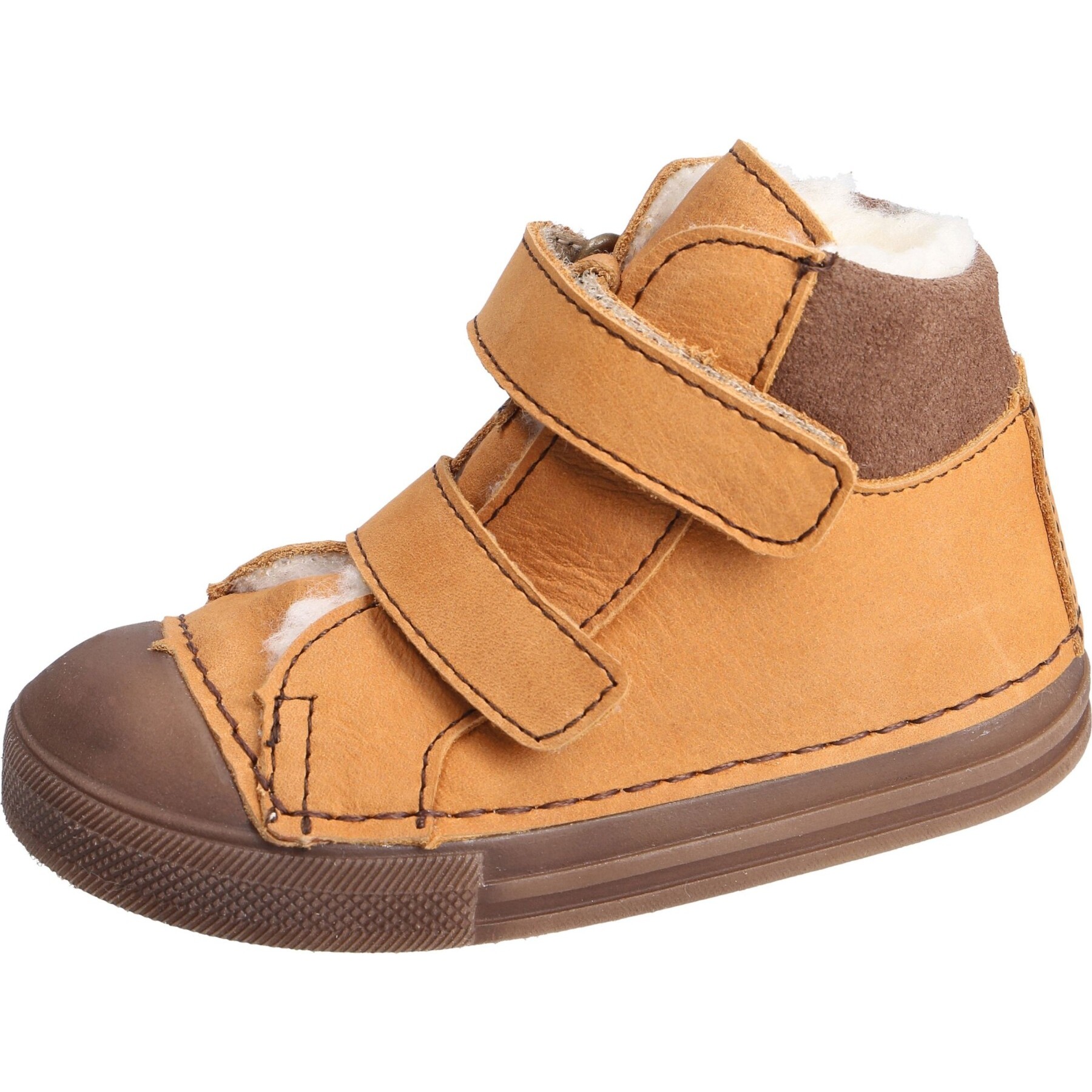 braune lauflernschuhe 3-4 ansicht