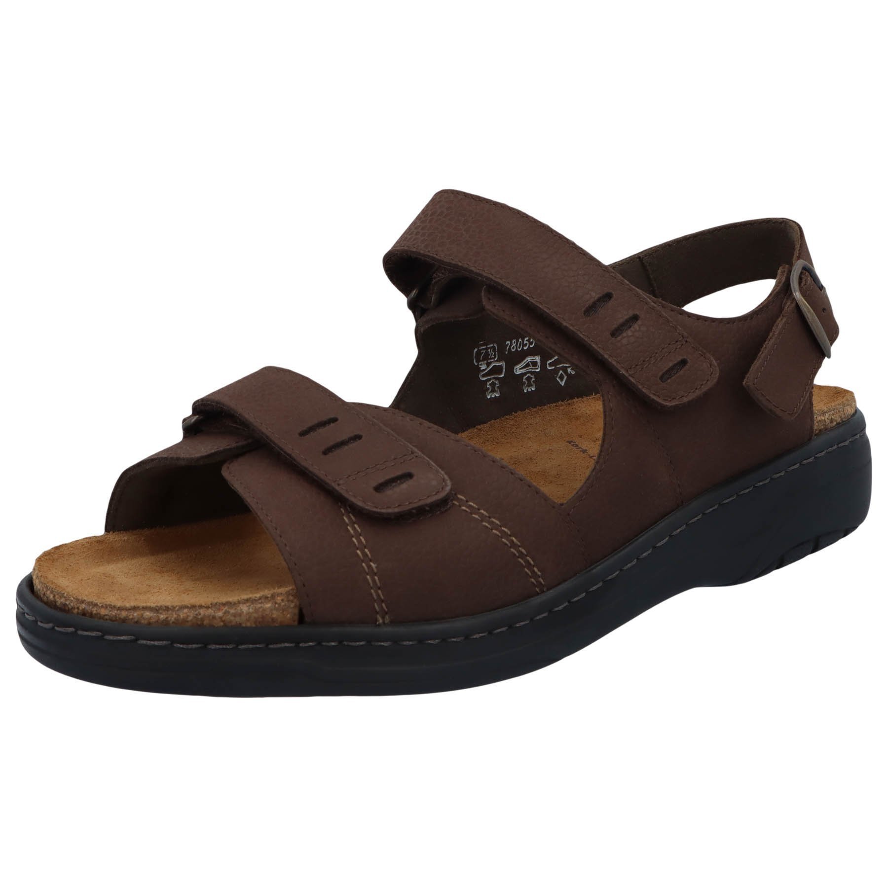 braune sandale 3-4 ansicht