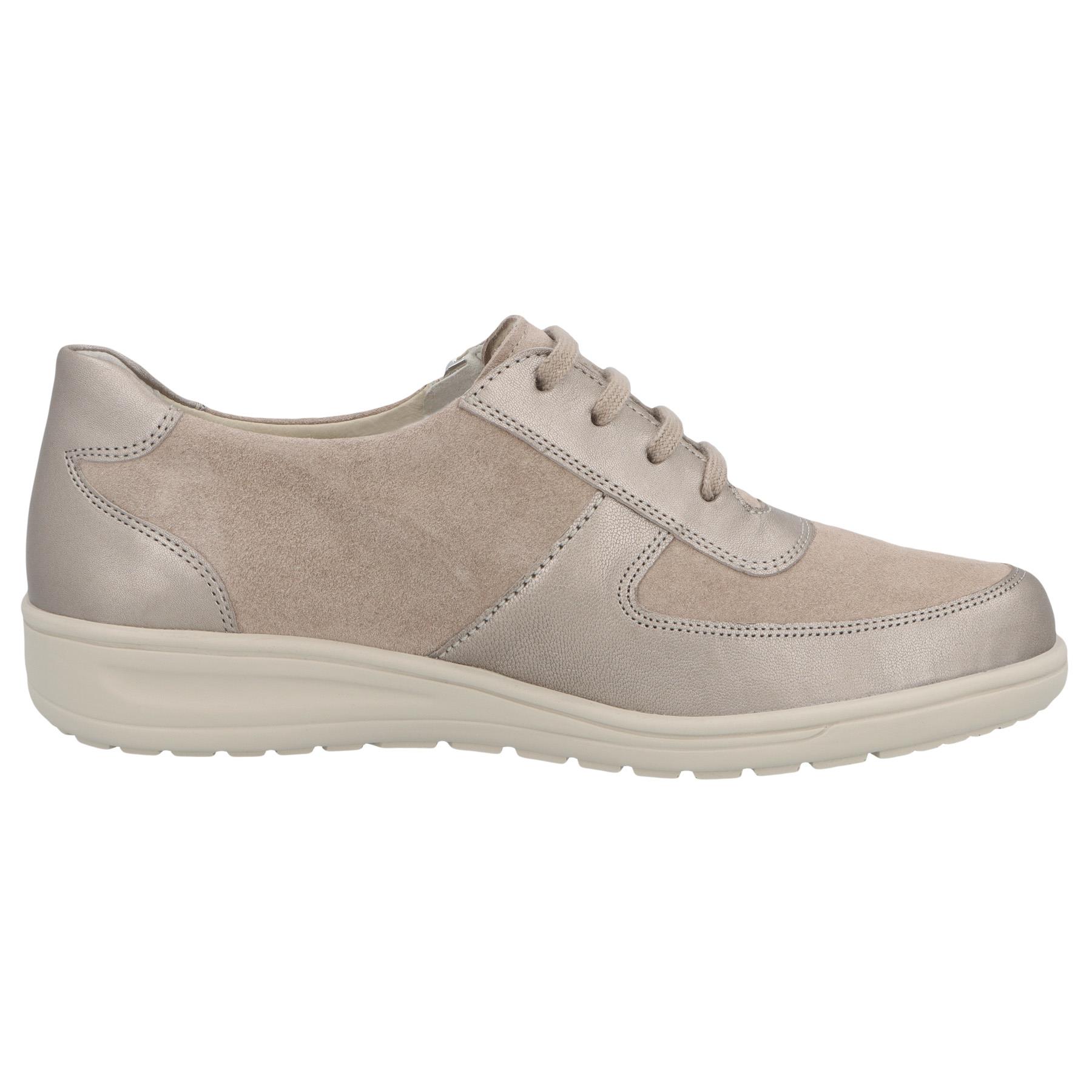 braune halbschuh seitenansicht rechts