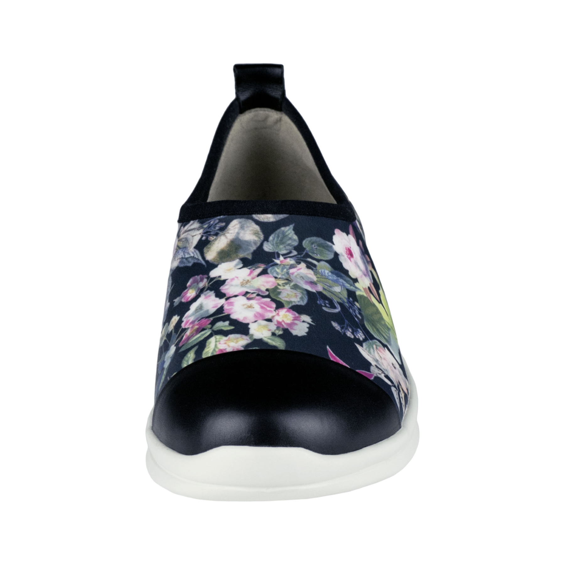 mehrfarbige halbschuh vorderansicht