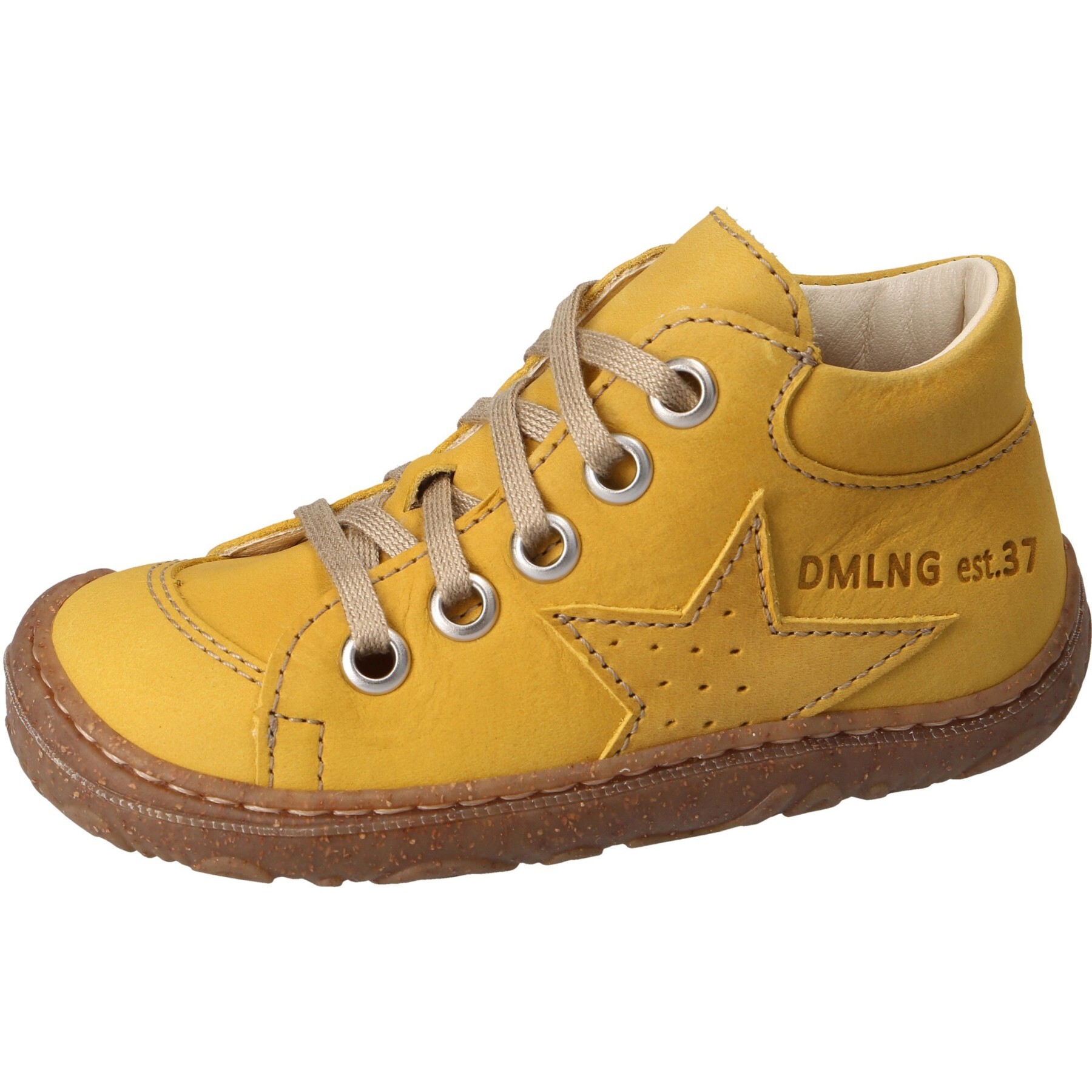 gelbe lauflernschuhe 3-4 ansicht