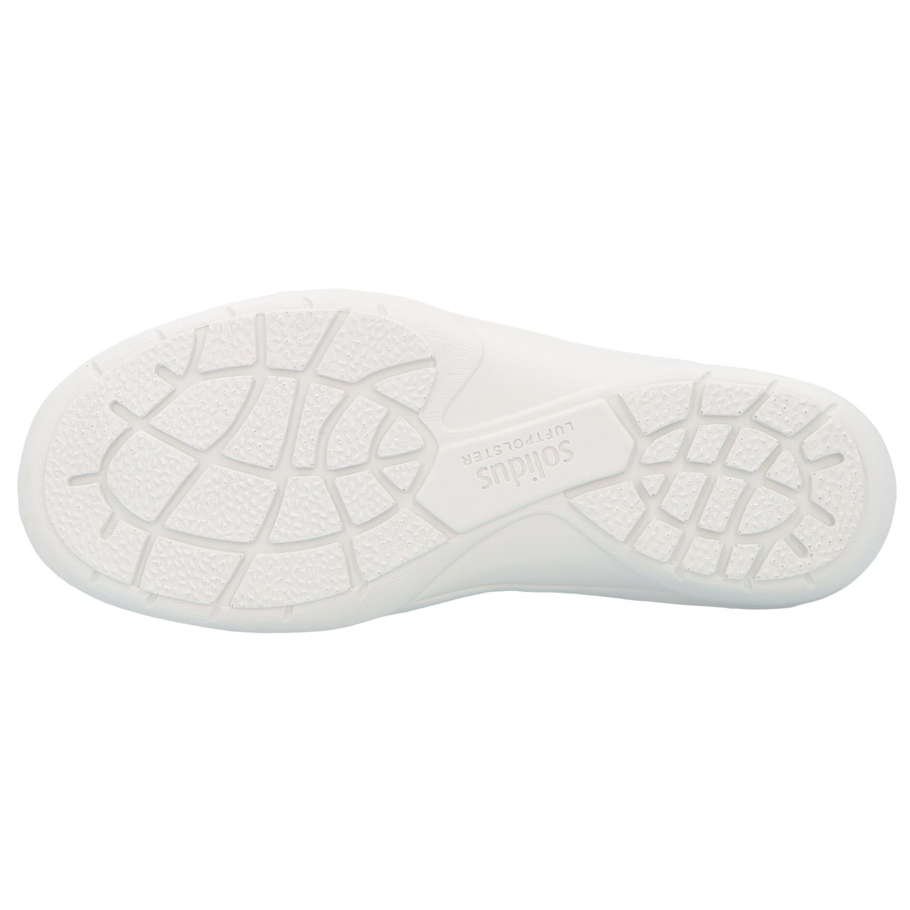 blaue halbschuh sohlenansicht