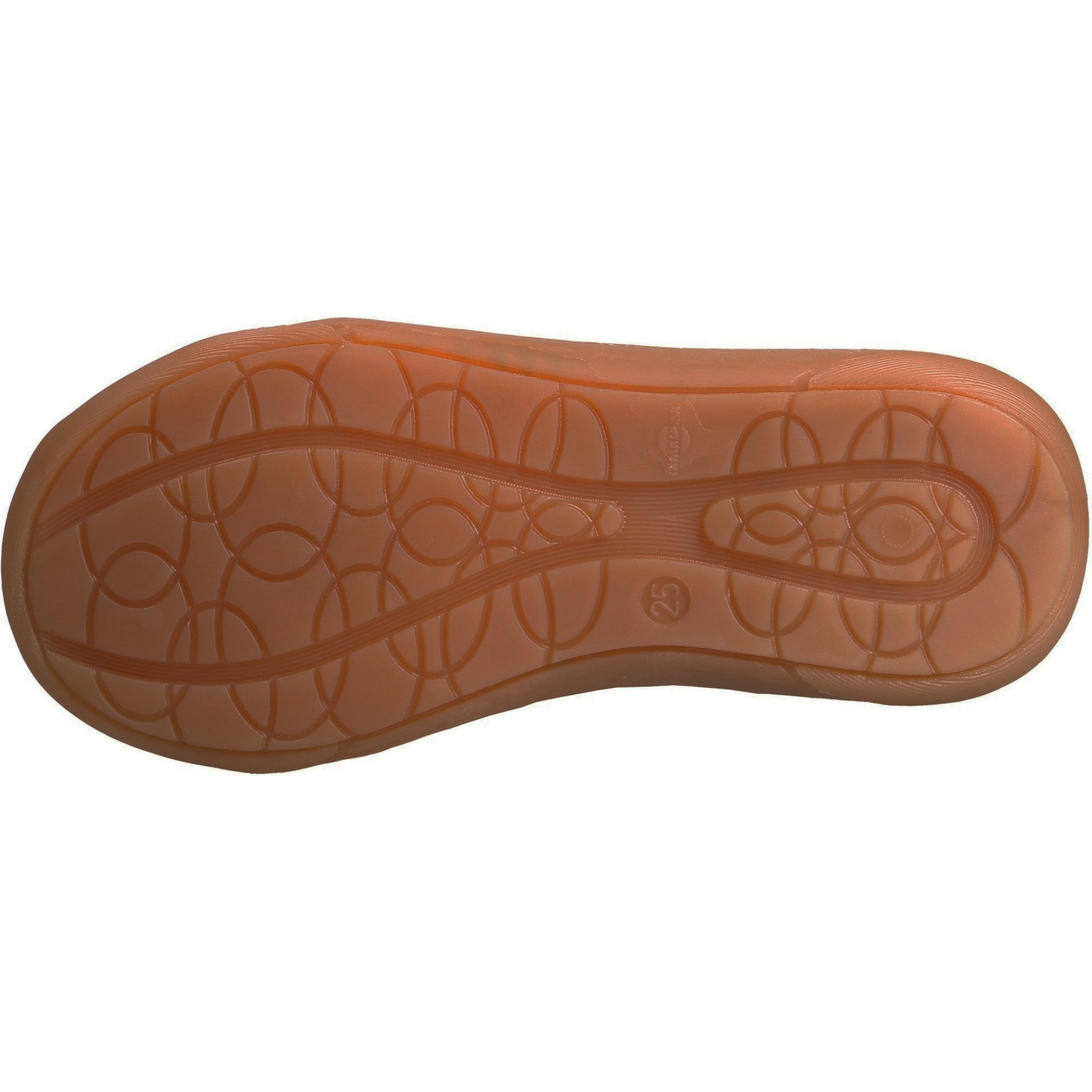 blaue halbschuh sohlenansicht