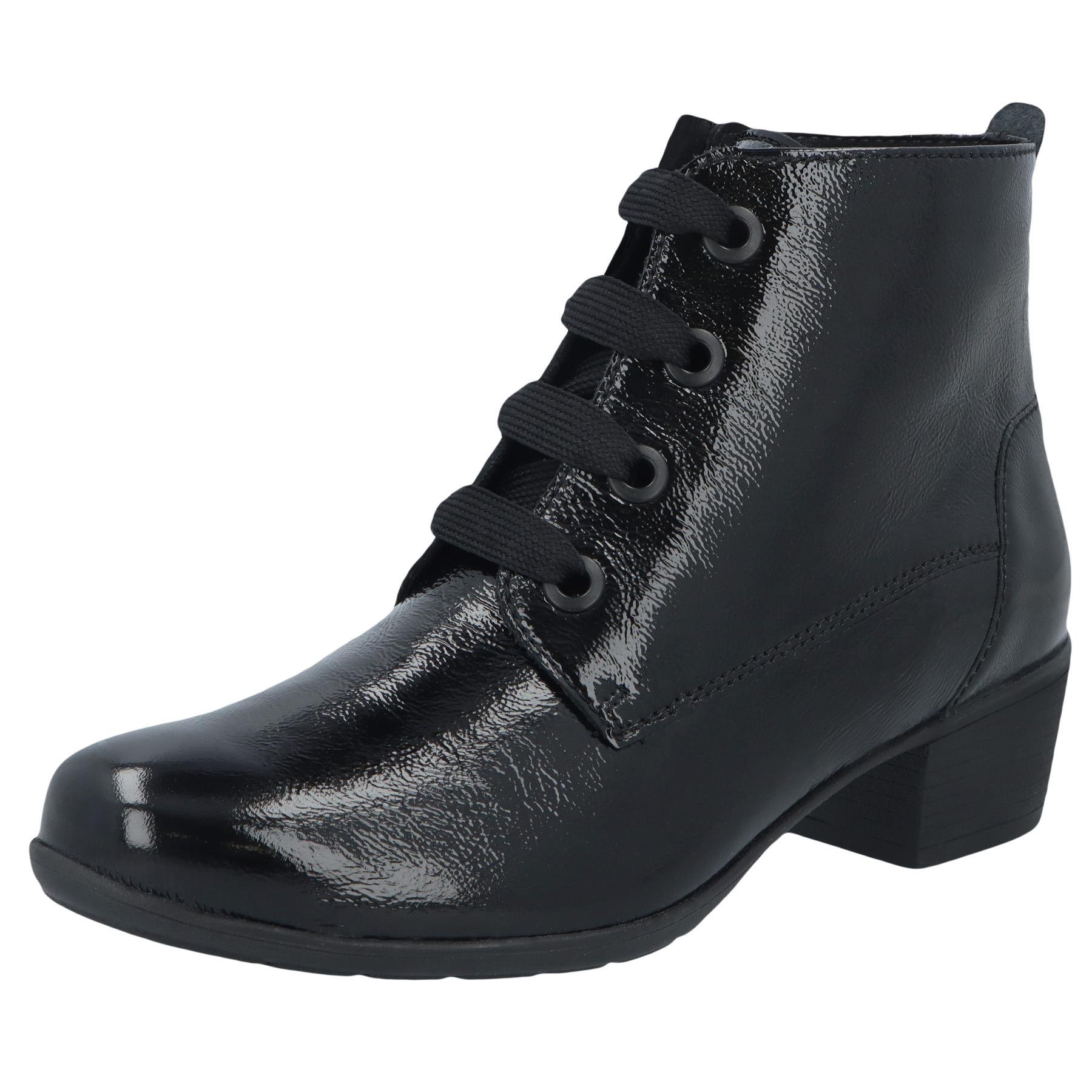 schwarze stiefel 3-4 ansicht