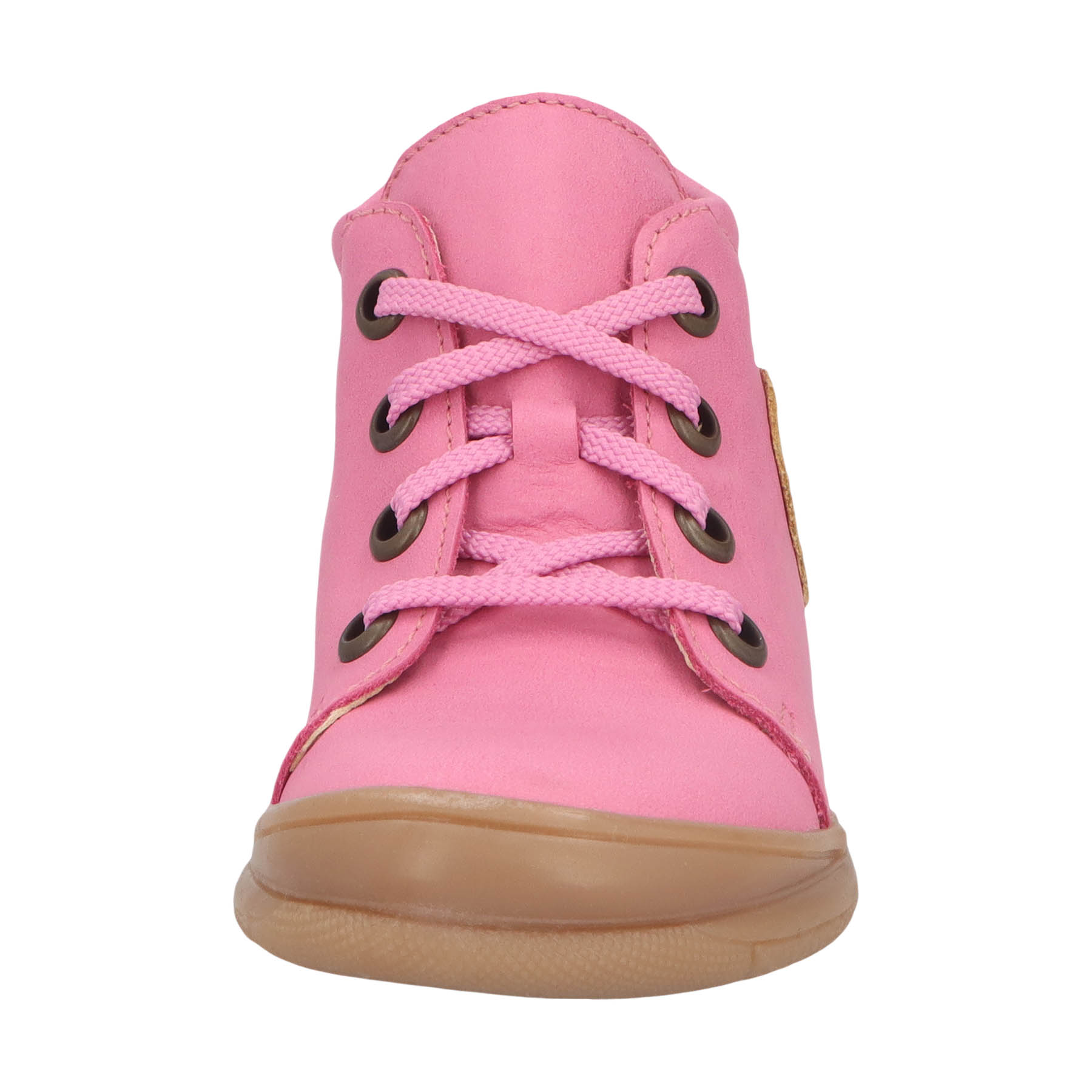 rote lauflernschuhe vorderansicht