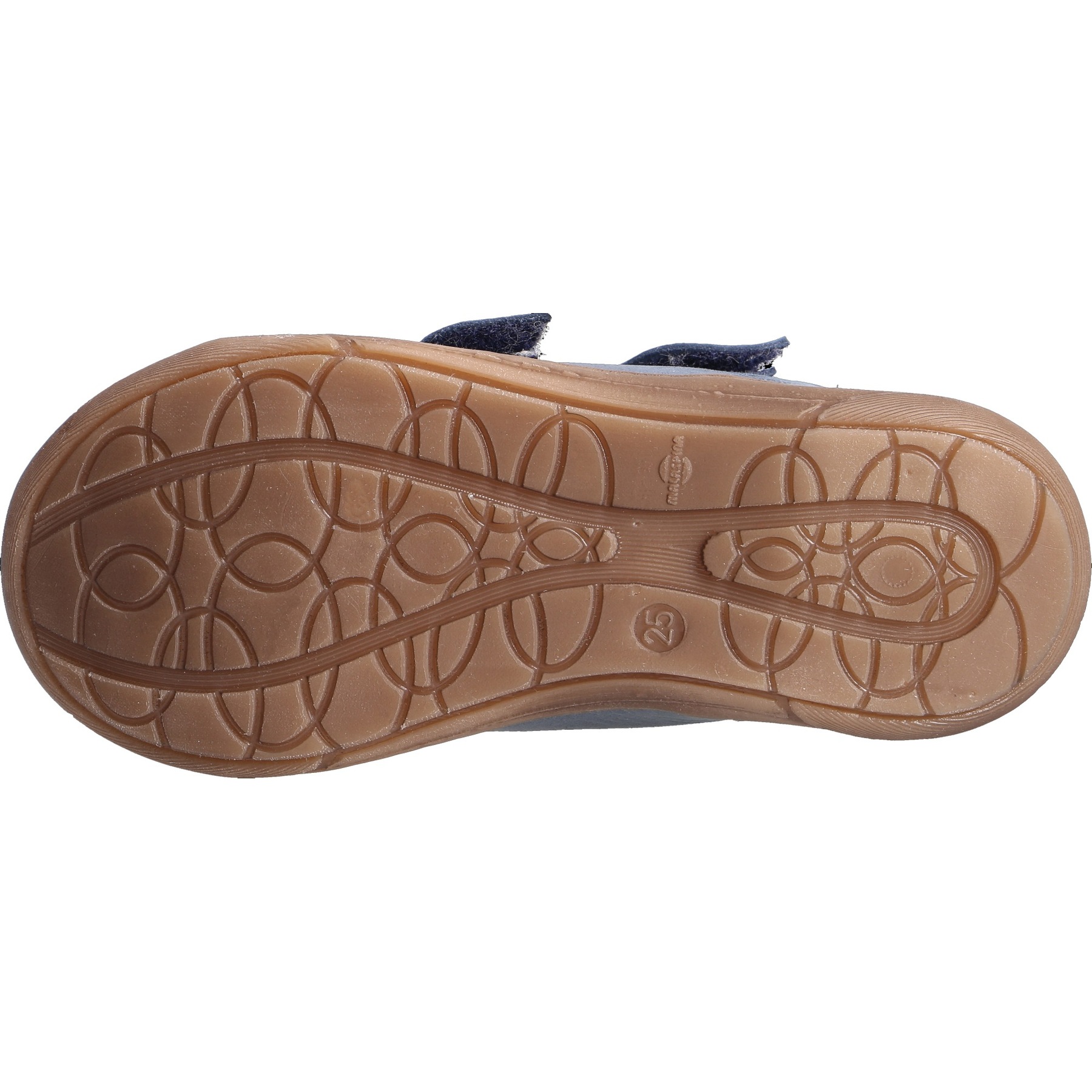 blaue mid cut sohlenansicht