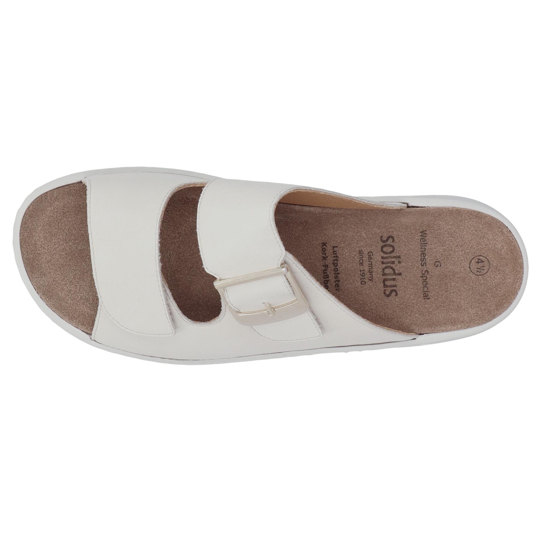 graue pantolette draufsicht