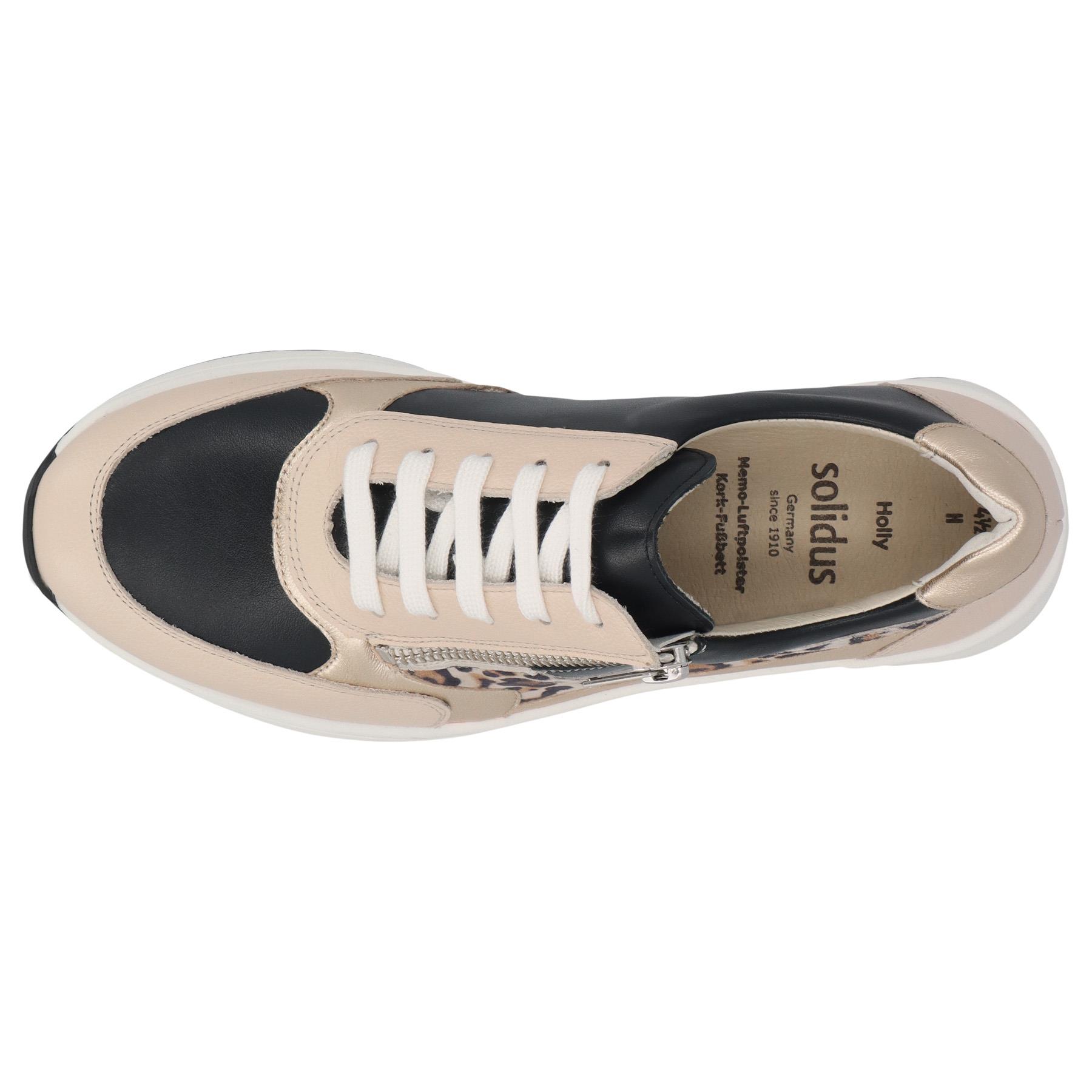 weiße halbschuh draufsicht