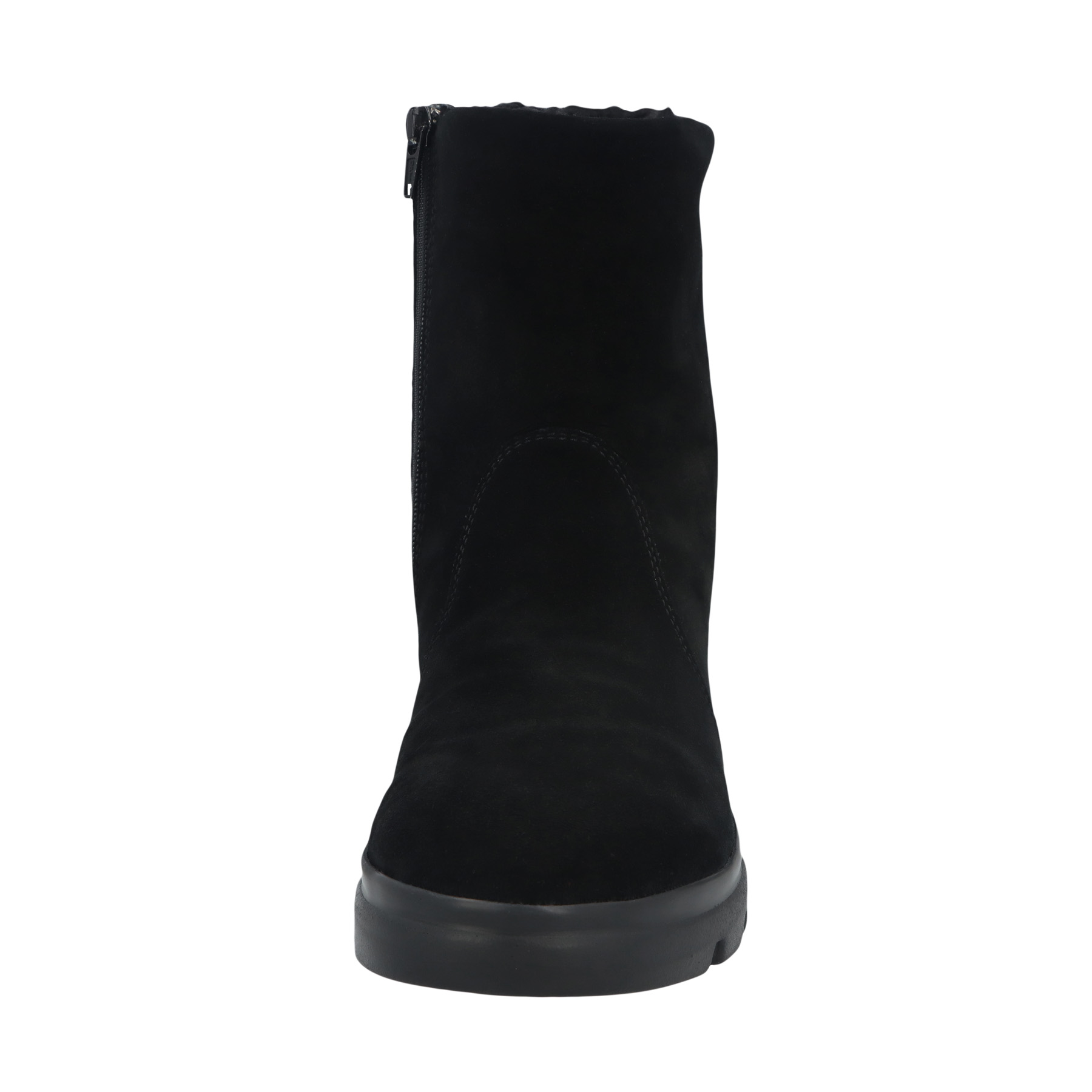 schwarze stiefeletten vorderansicht