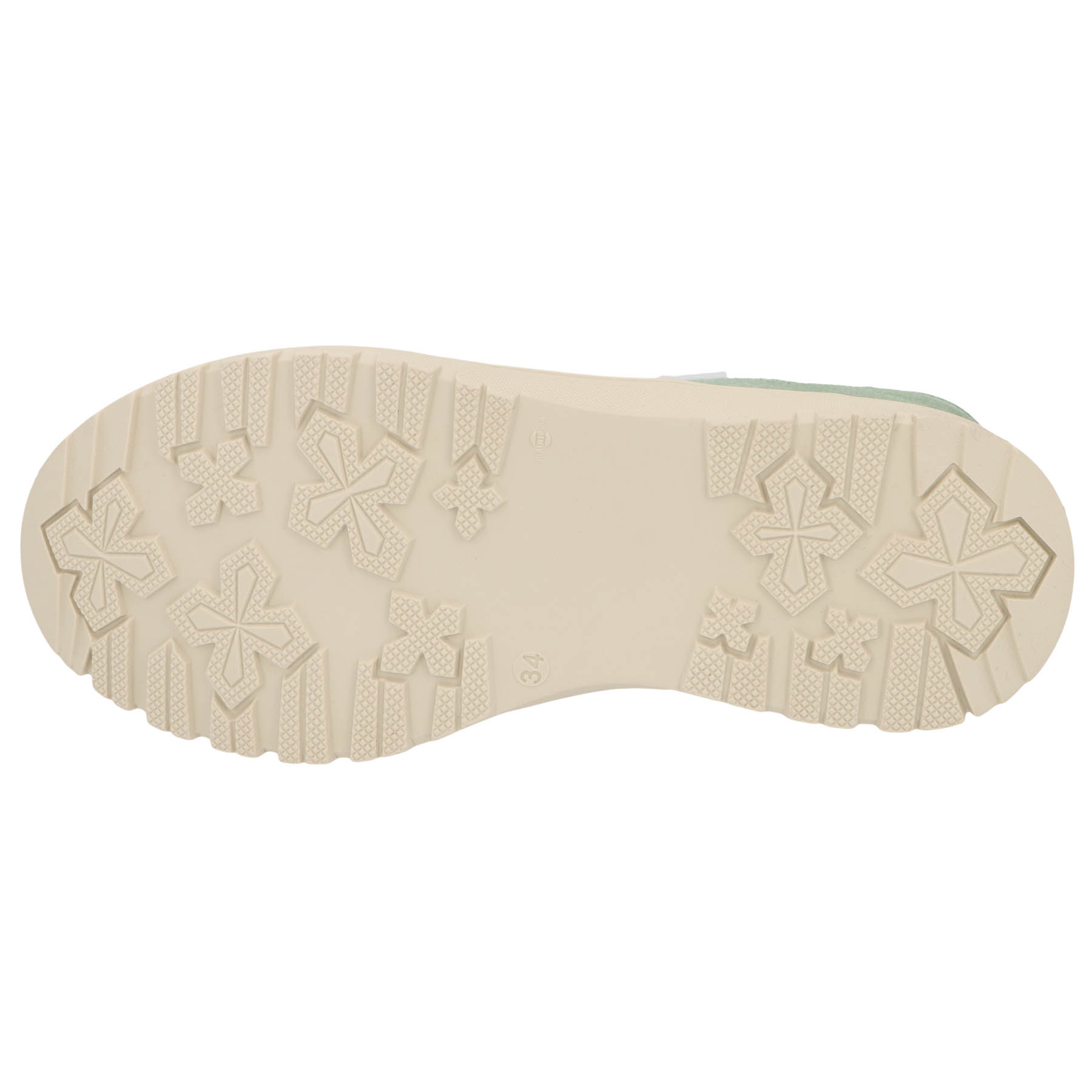 grüne stiefeletten sohlenansicht