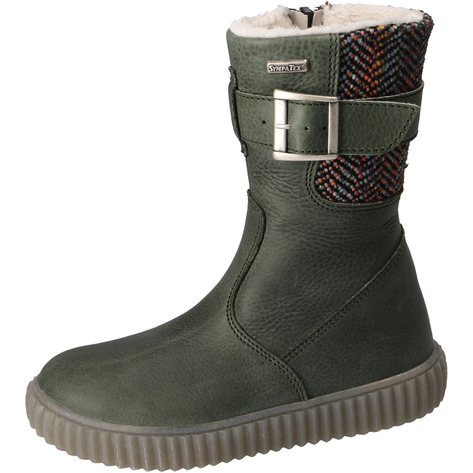 grüne stiefel 3-4 ansicht