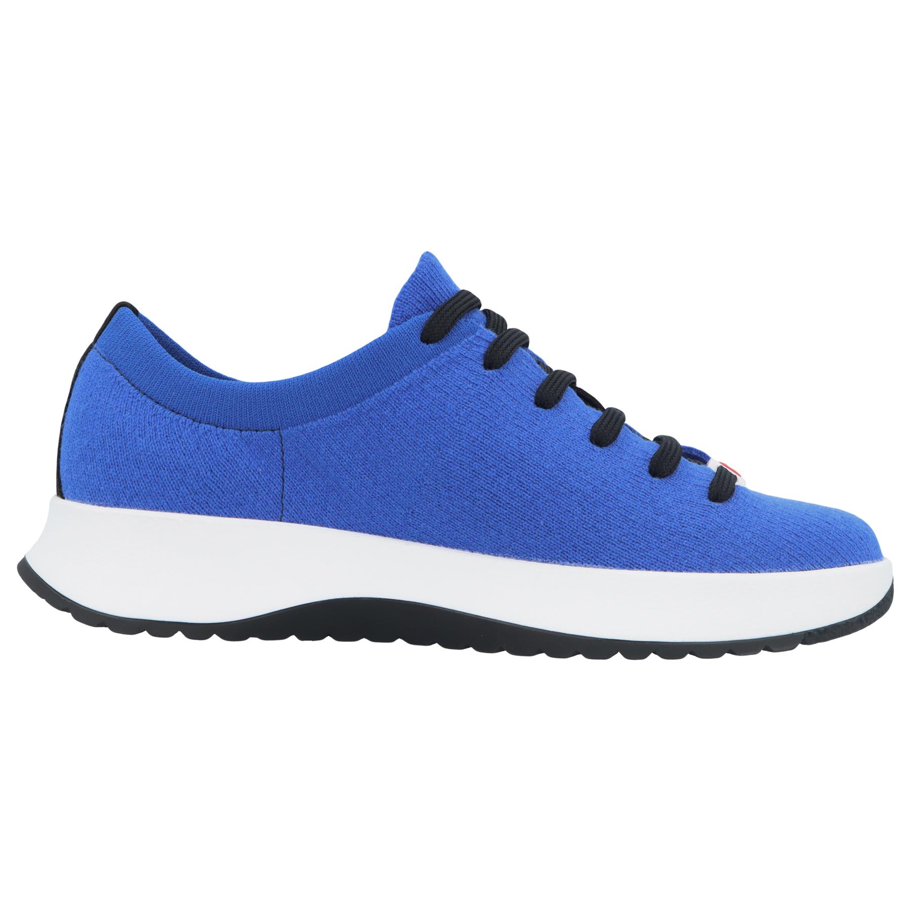 blaue sneaker seitenansicht rechts