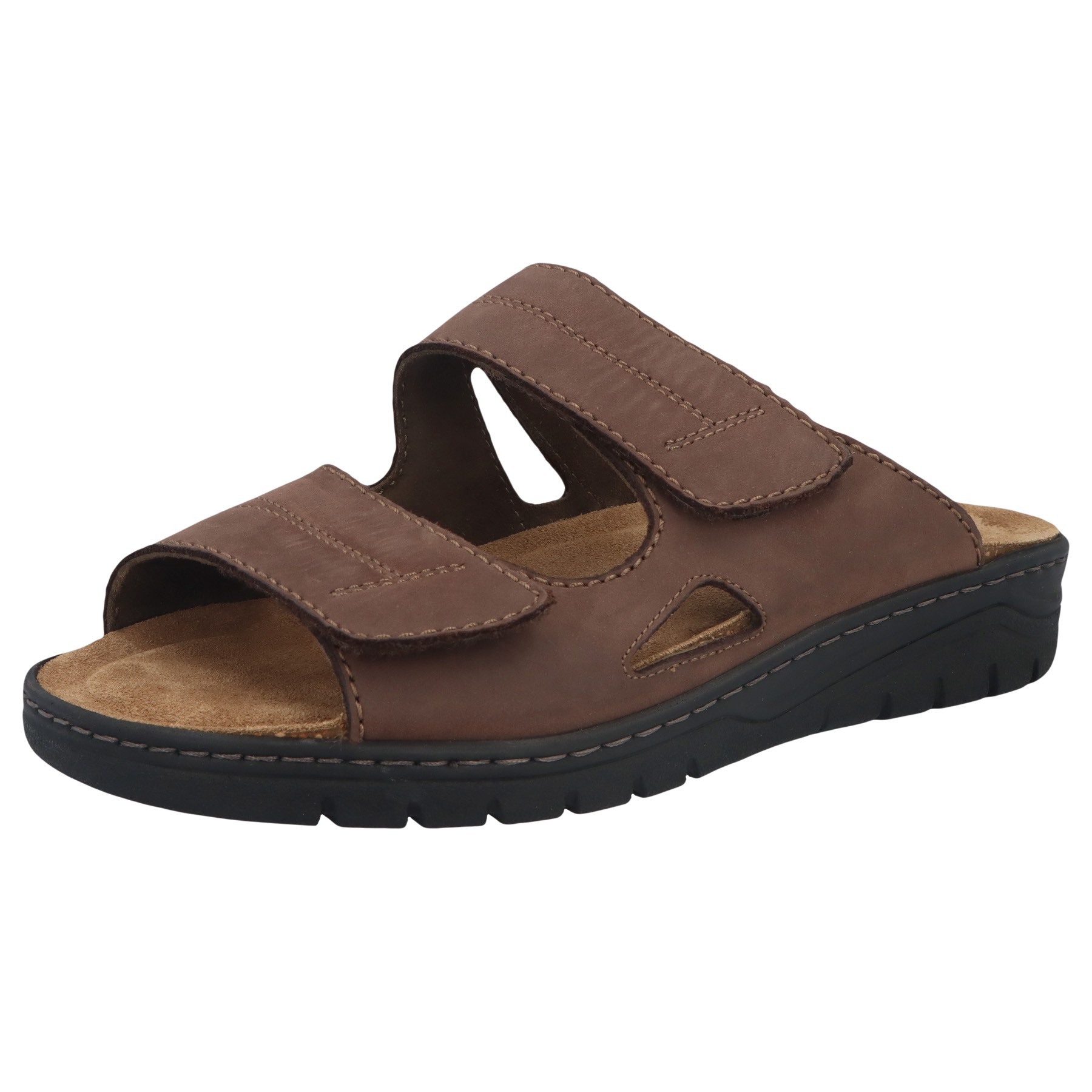 braune pantolette 3-4 ansicht