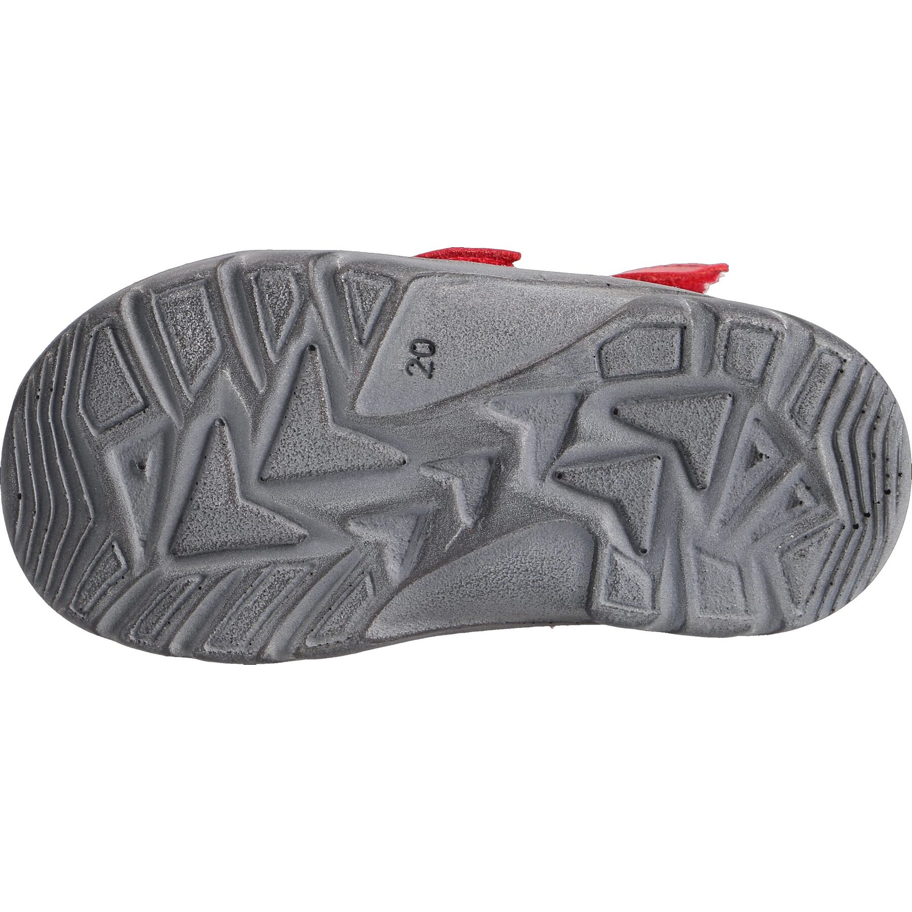 rote stiefeletten sohlenansicht