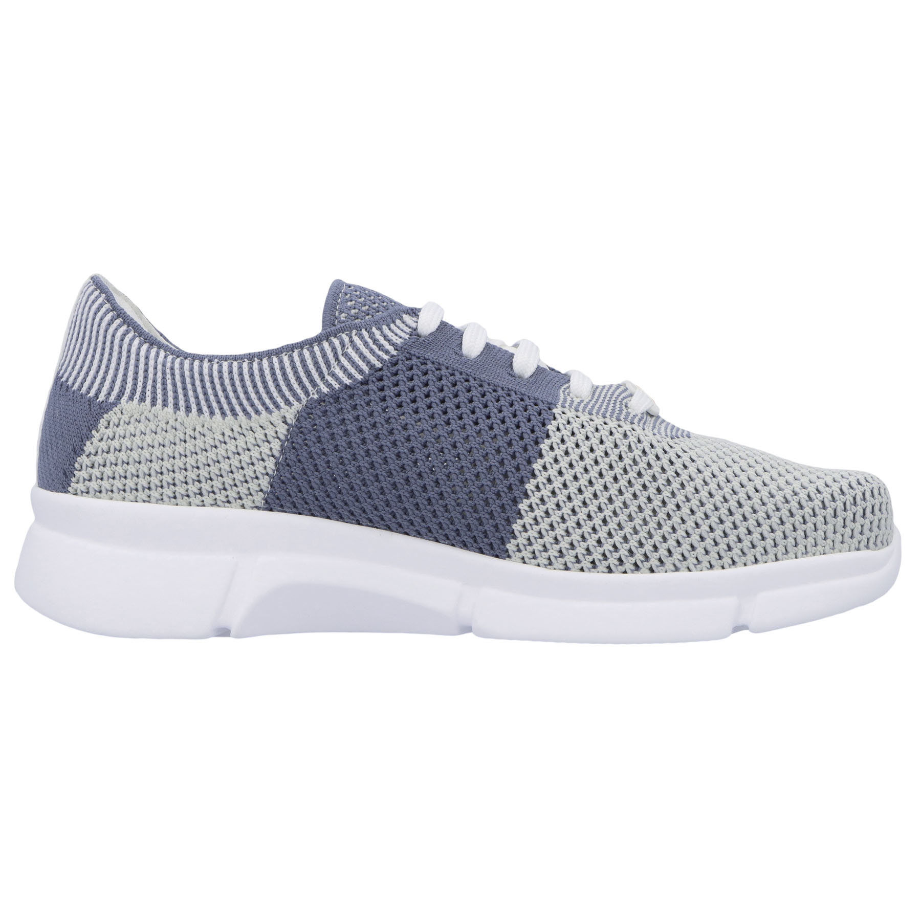 blaue sneaker seitenansicht rechts