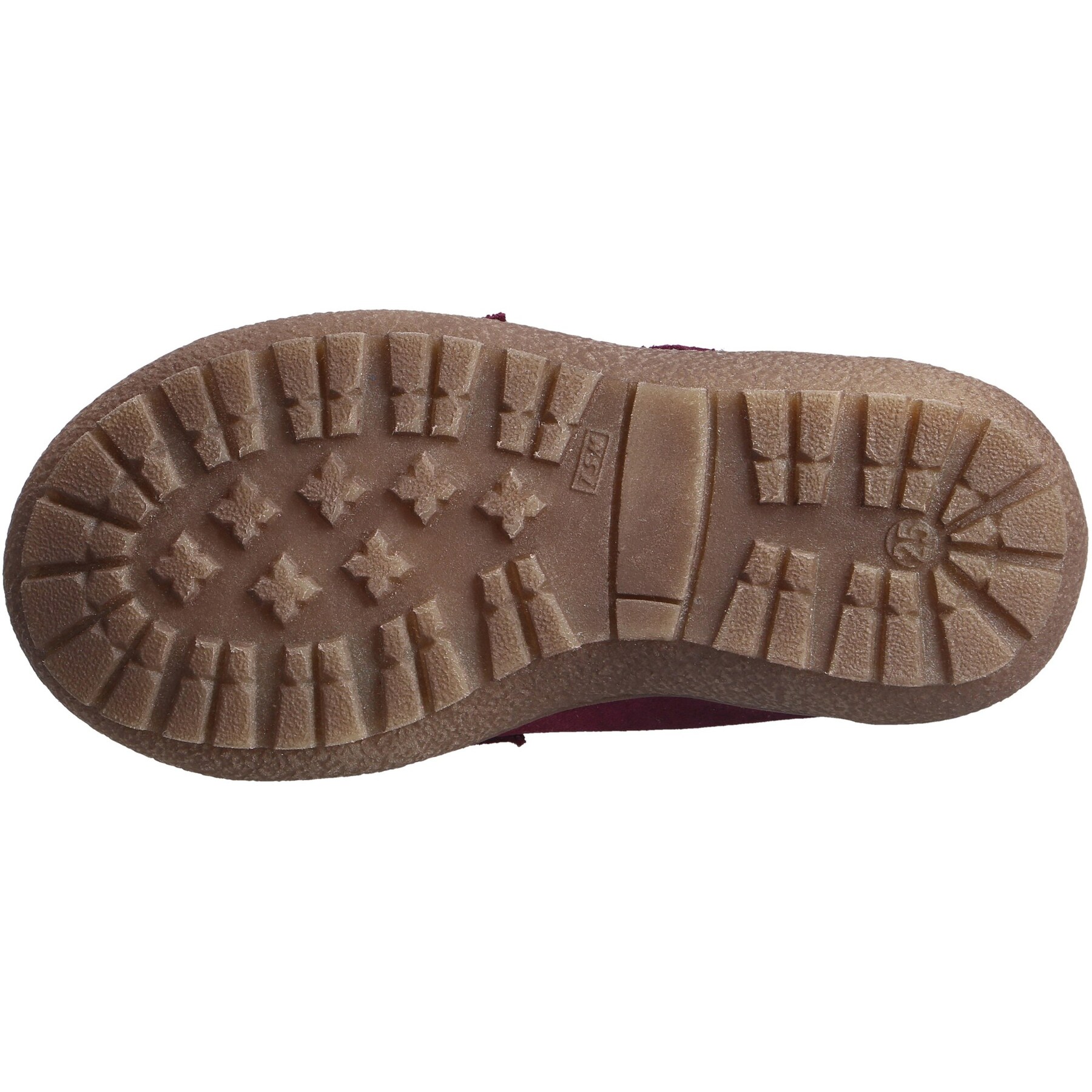 rote mid cut sohlenansicht