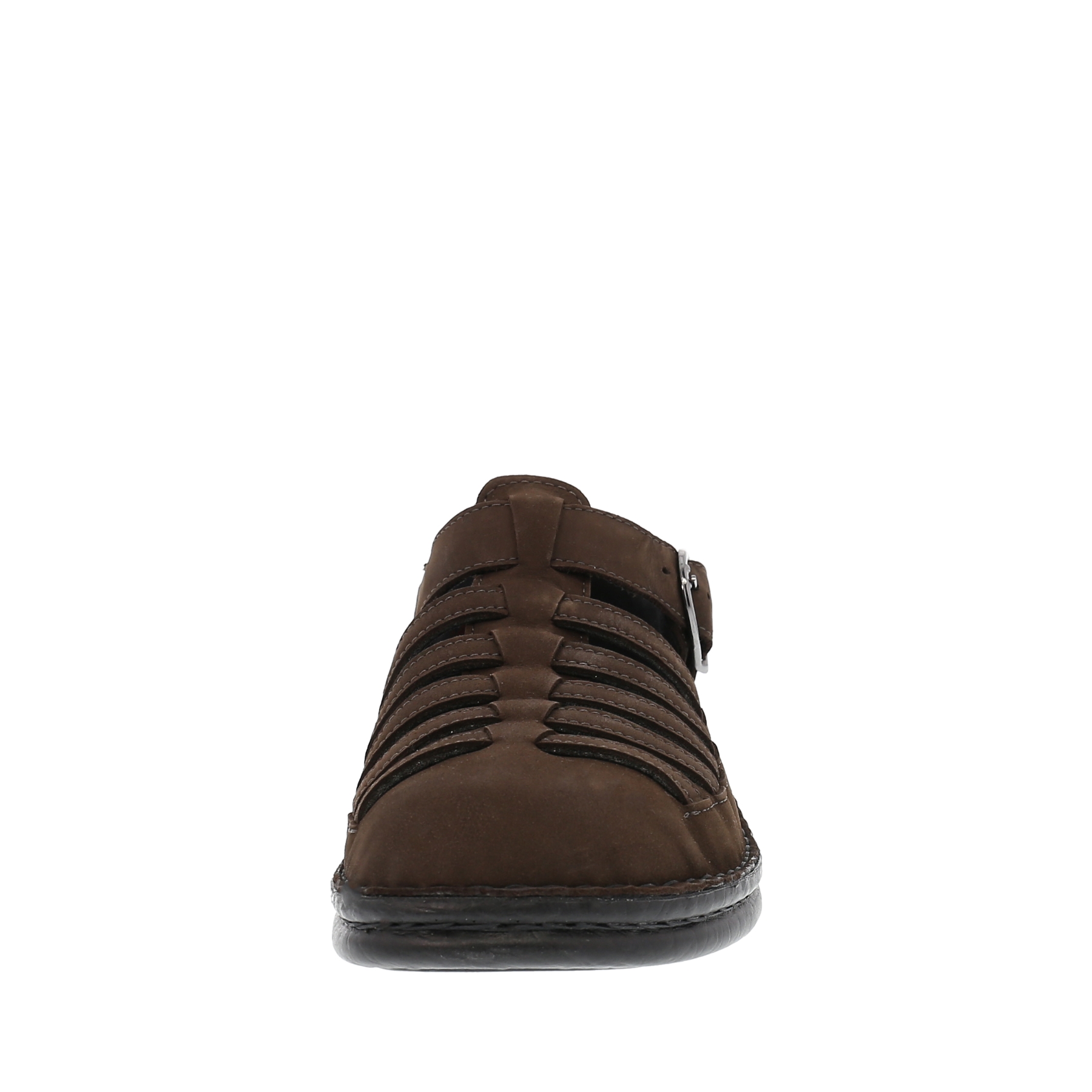 braune sandale vorderansicht