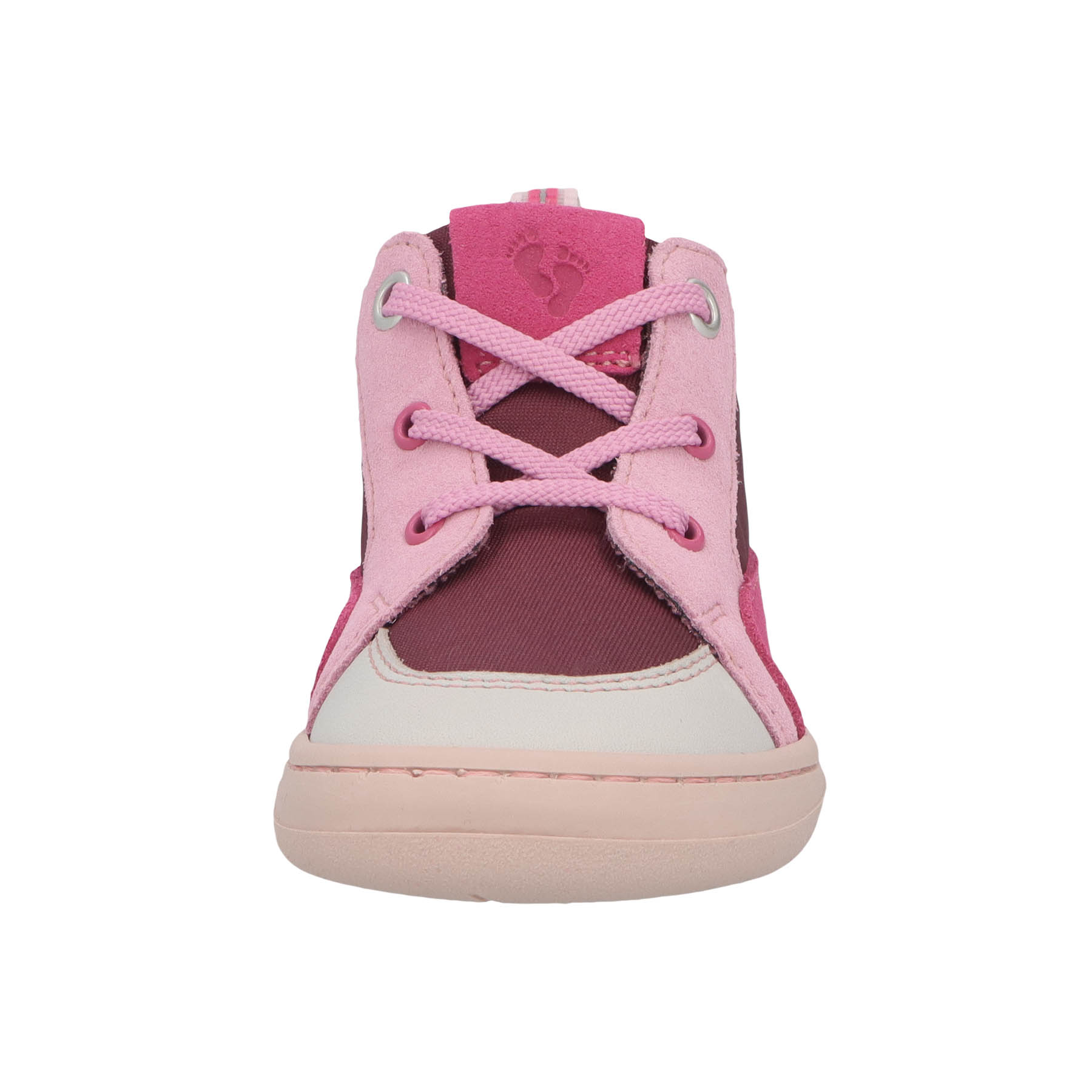 rote lauflernschuhe vorderansicht