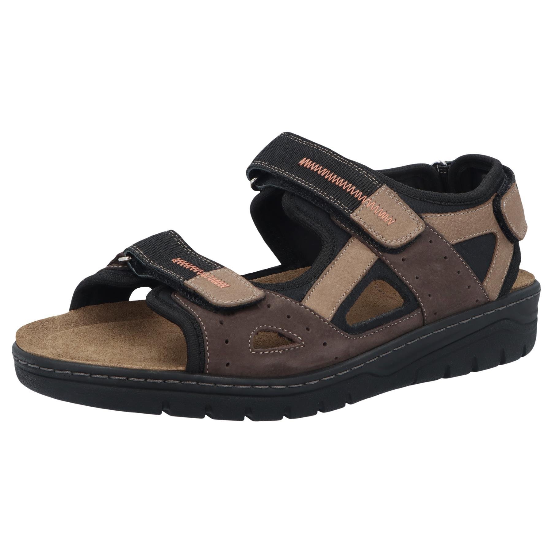 RANCH dark brown/sand