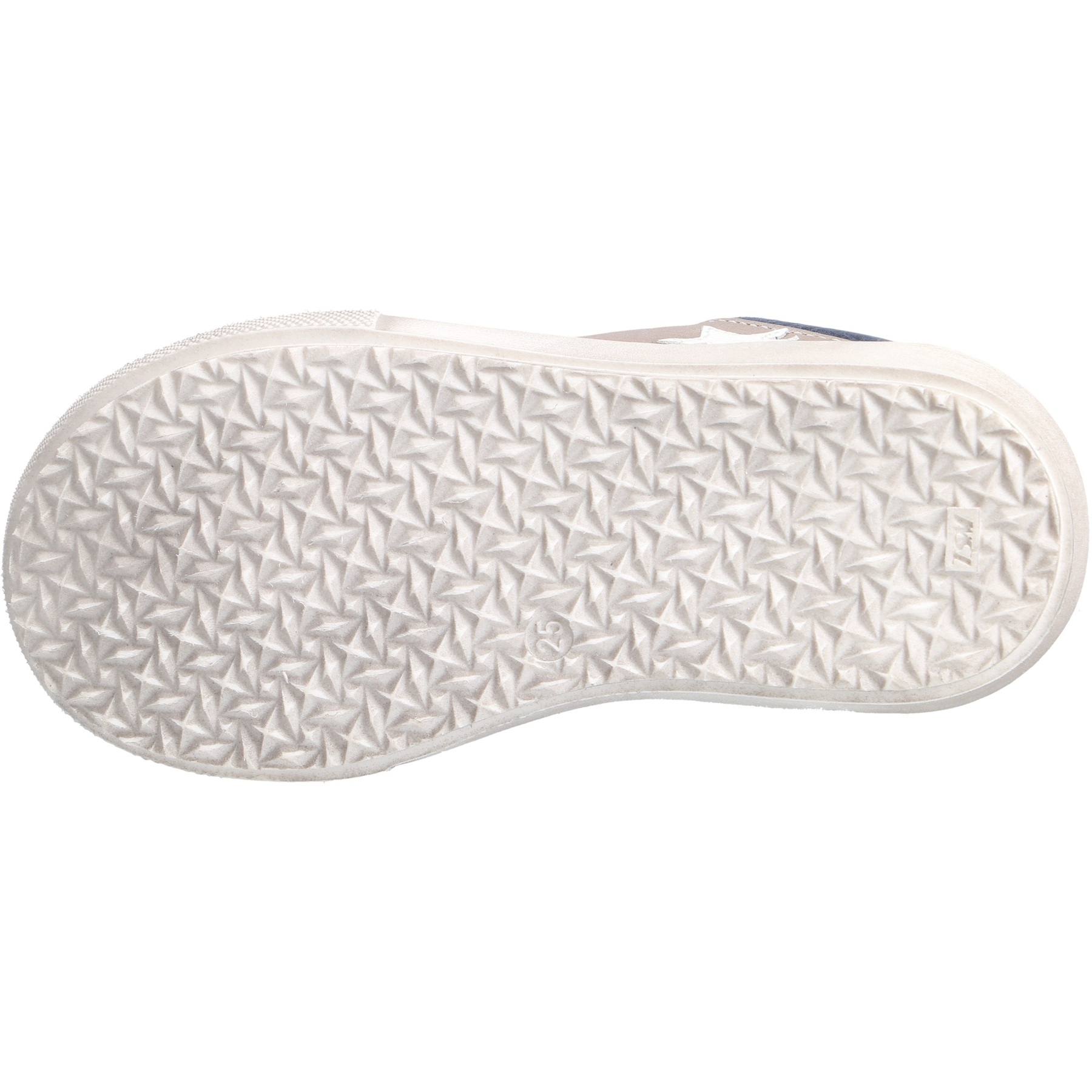 blaue mid cut sohlenansicht