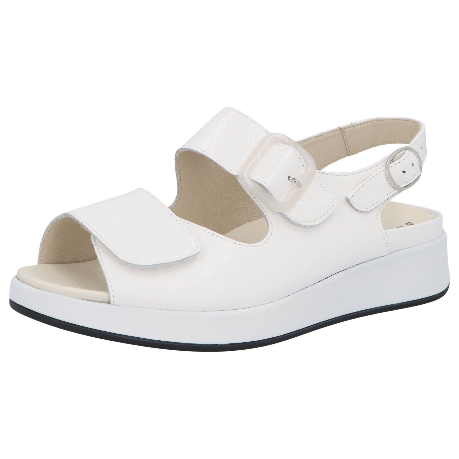 weiße sandale 3-4 ansicht