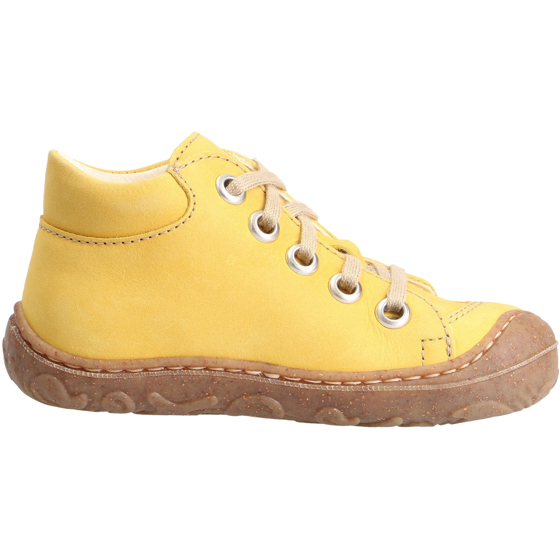 gelbe lauflernschuhe seitenansicht rechts