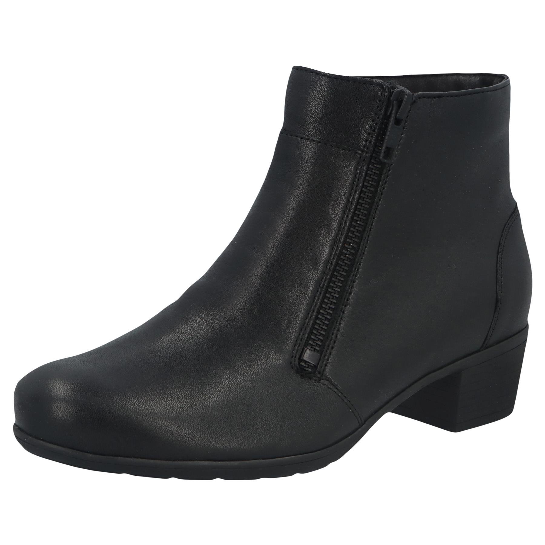 schwarze stiefel 3-4 ansicht