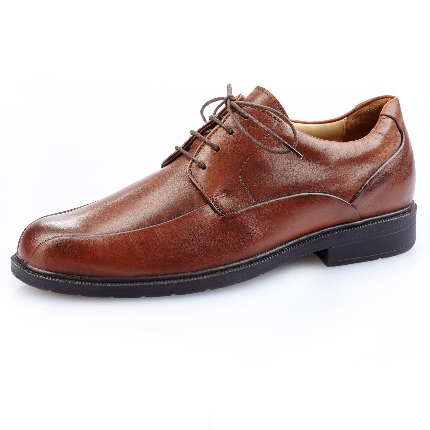 braune halbschuh 3-4 ansicht