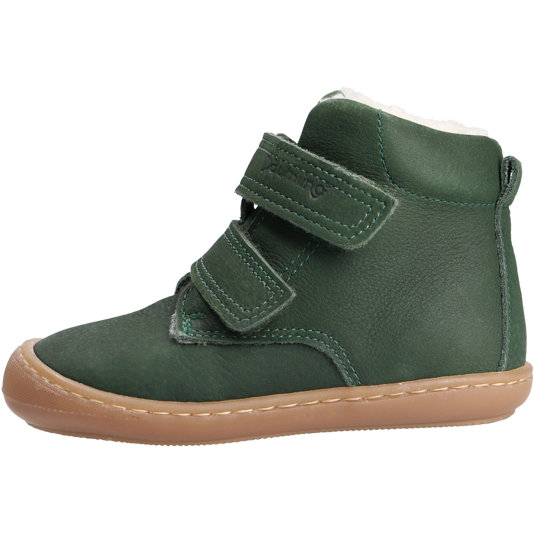 grüne lauflernschuhe seitenansicht links