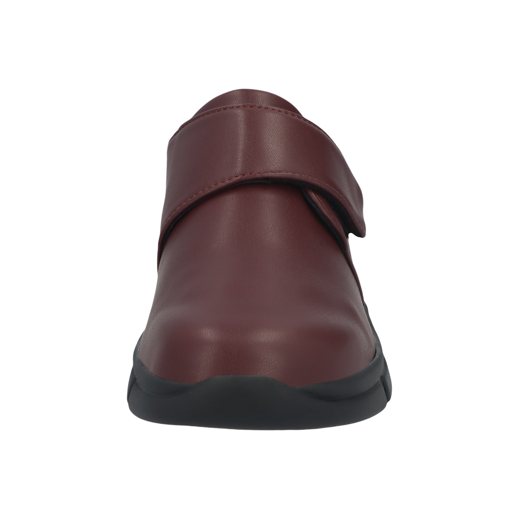 rote halbschuh vorderansicht