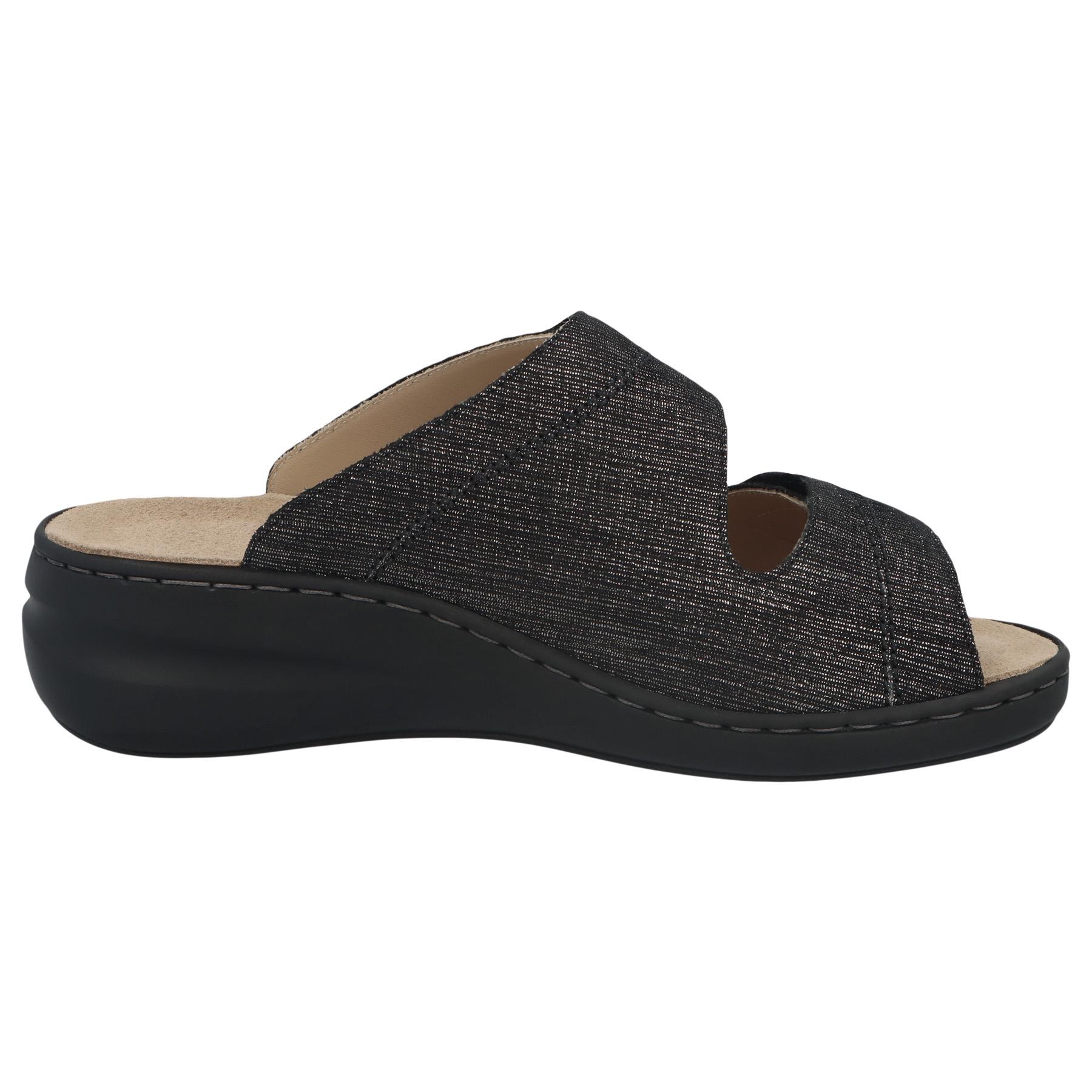 graue pantolette seitenansicht rechts