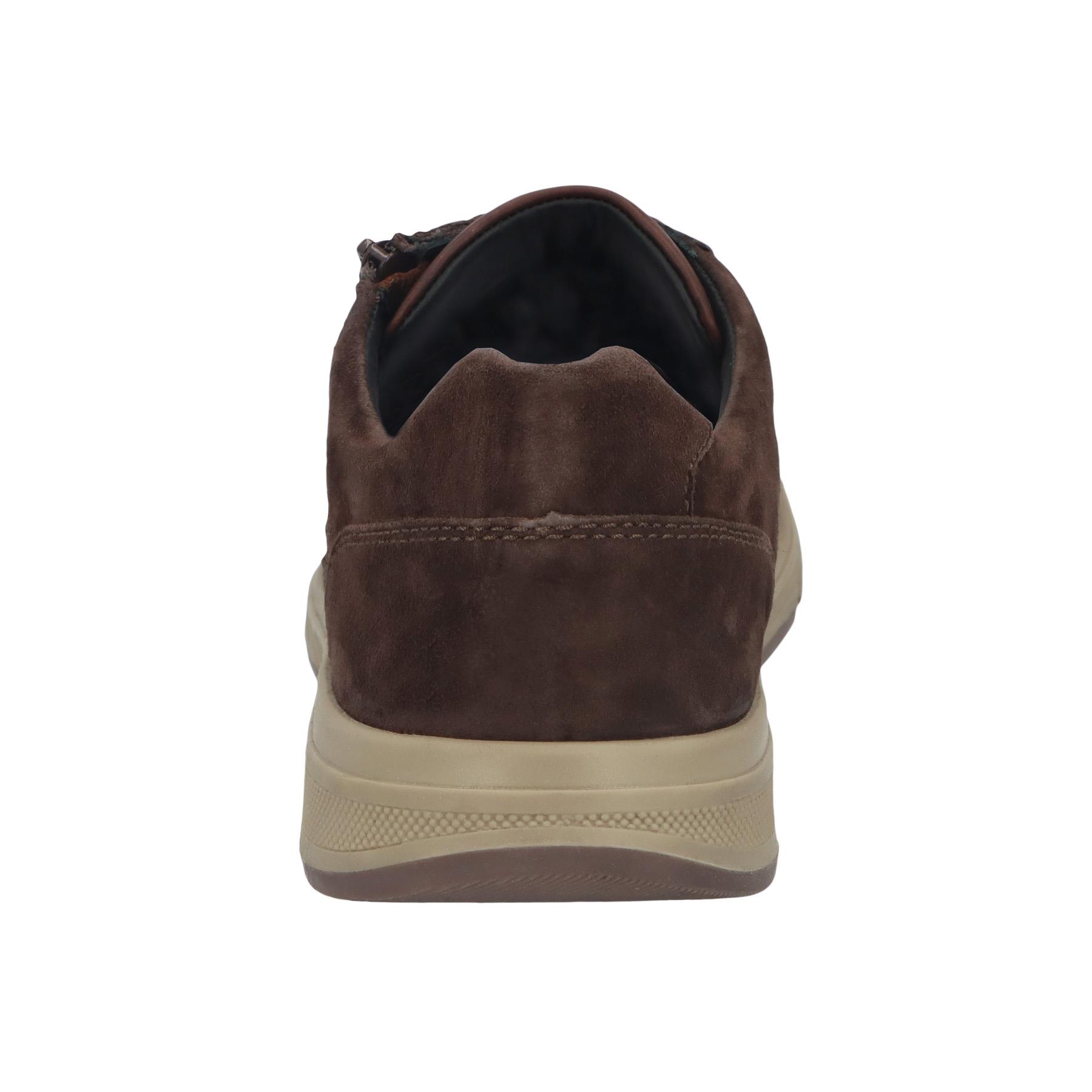 braune halbschuh hinteransicht