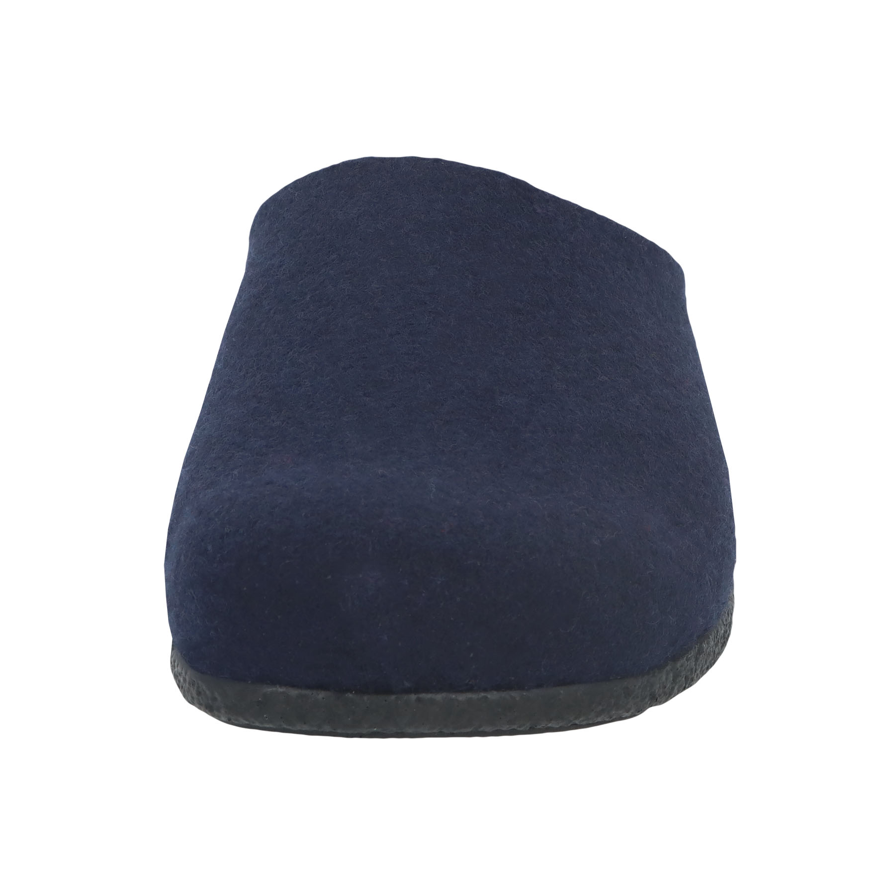 blaue hausschuhe vorderansicht