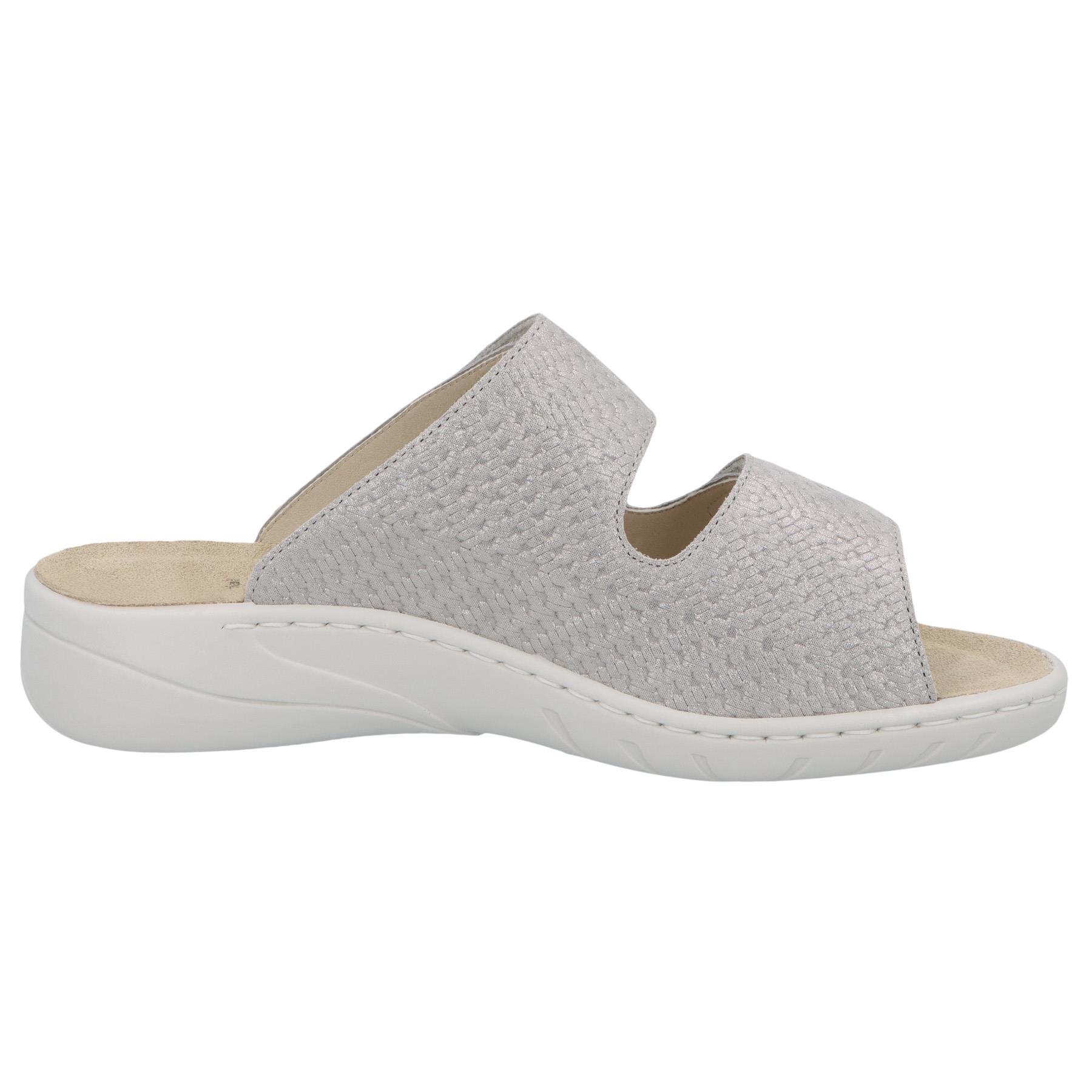 graue pantolette seitenansicht rechts