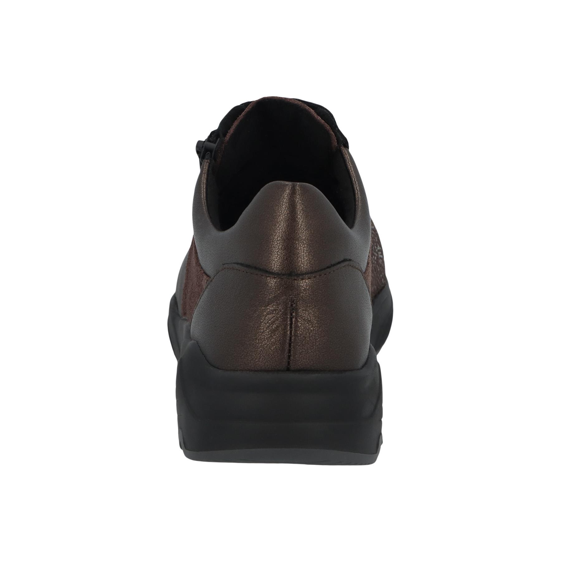 graue halbschuh hinteransicht