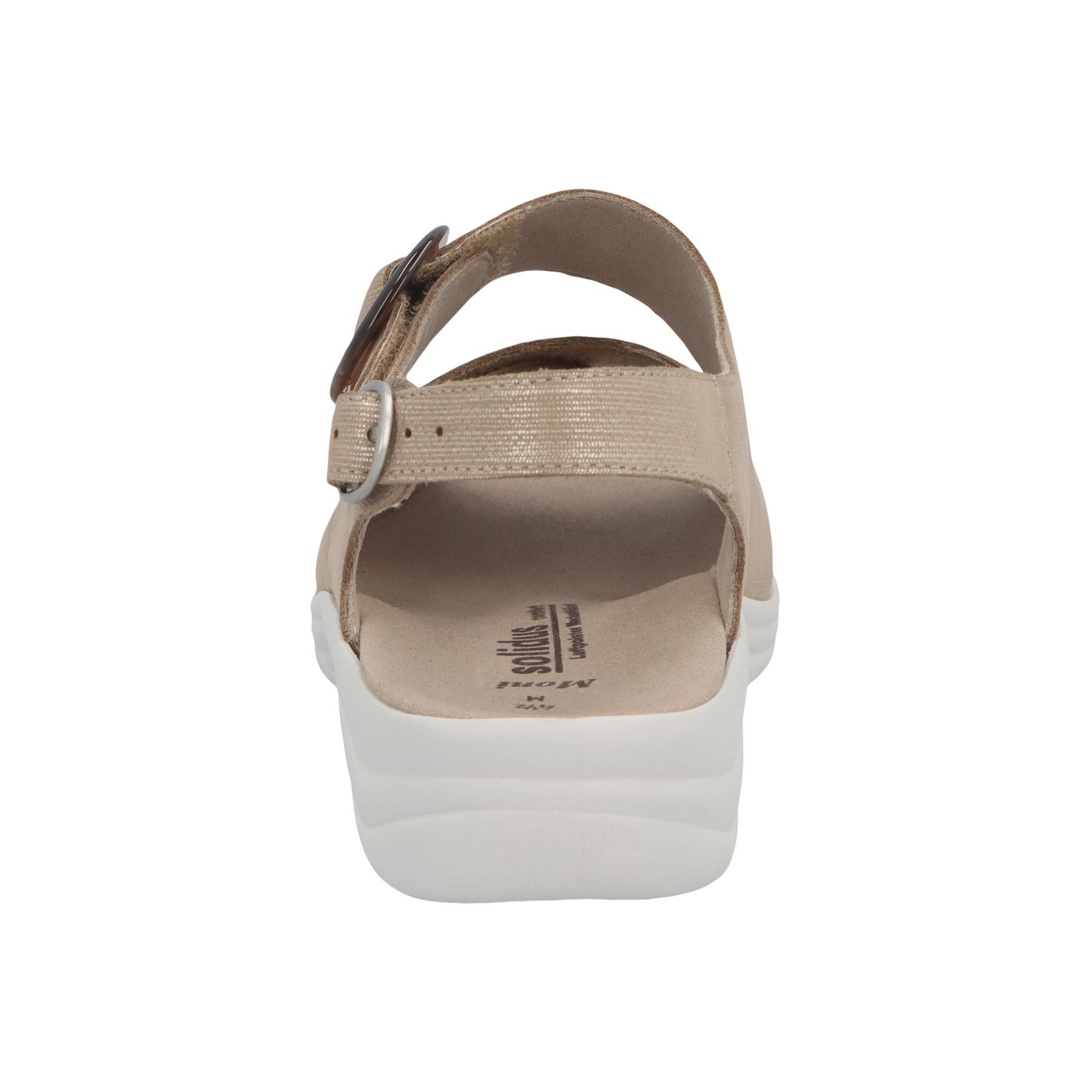 braune sandale hinteransicht