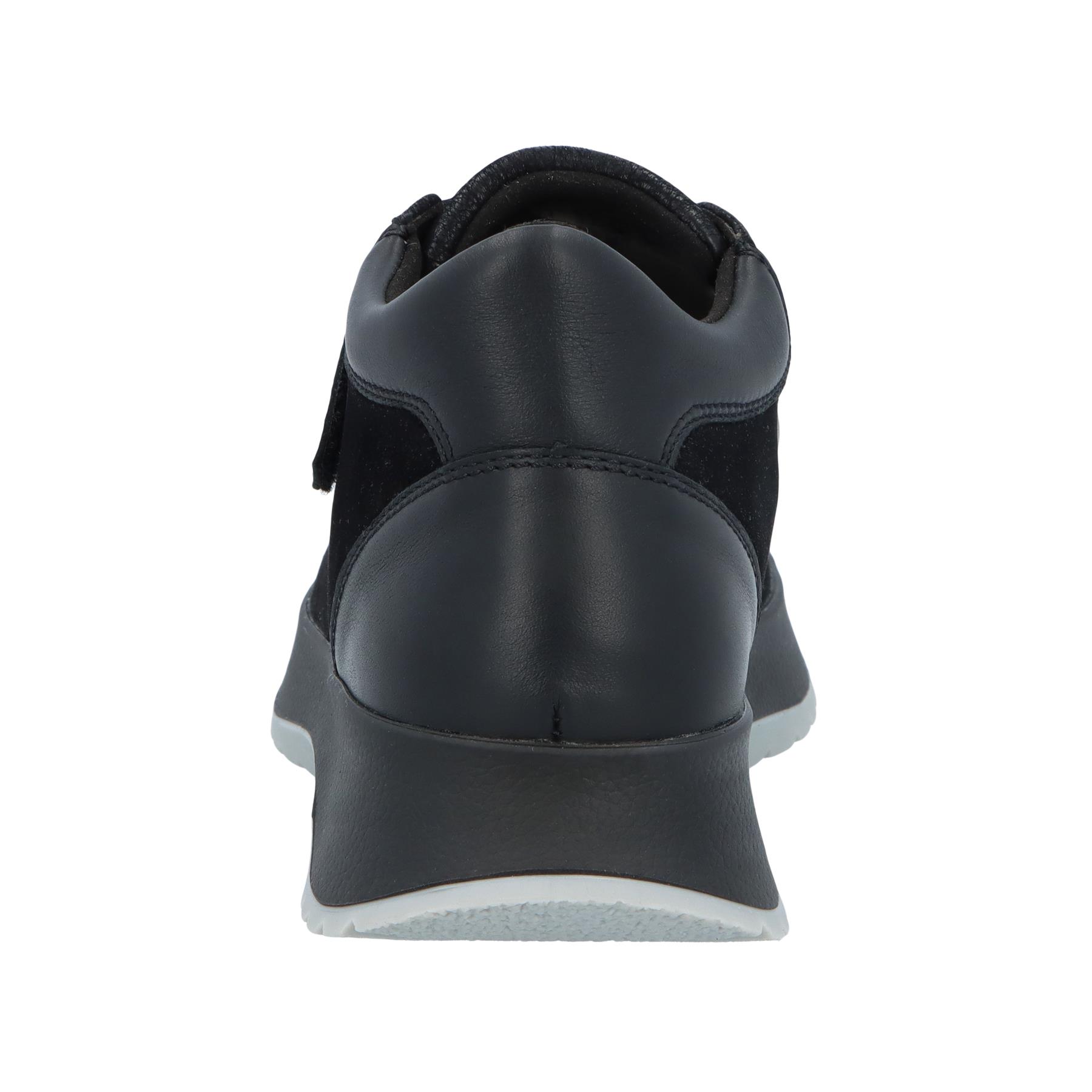 schwarze stiefeletten hinteransicht