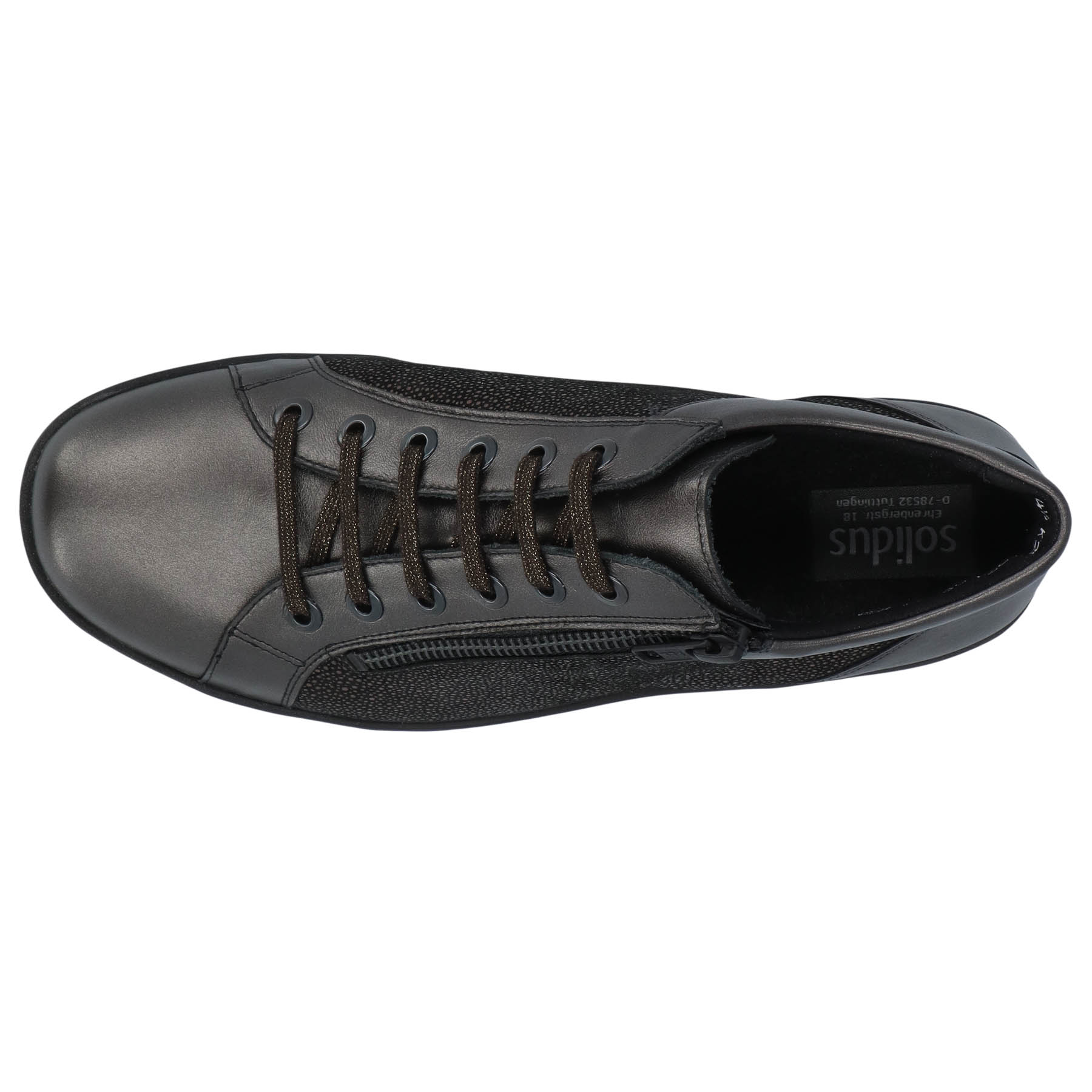 braune stiefel draufsicht