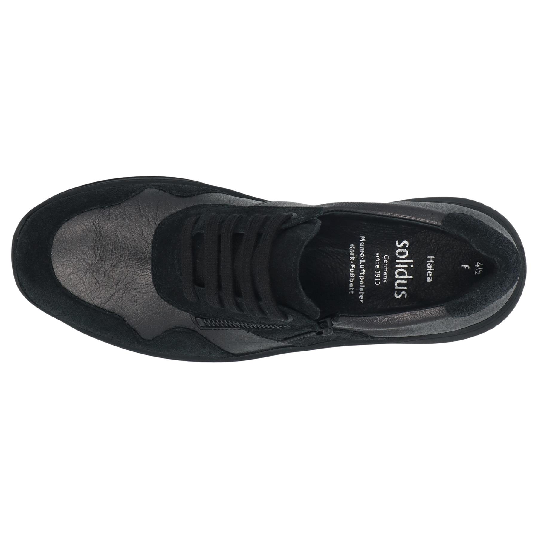 graue halbschuh draufsicht