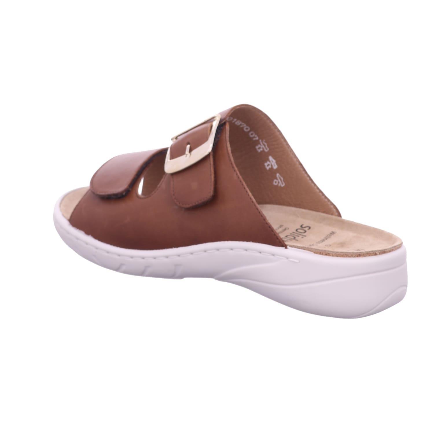 braune pantolette seitenansicht links