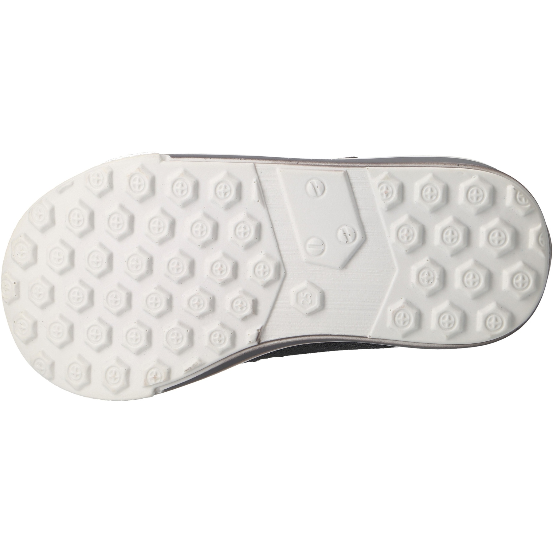 graue halbschuh sohlenansicht