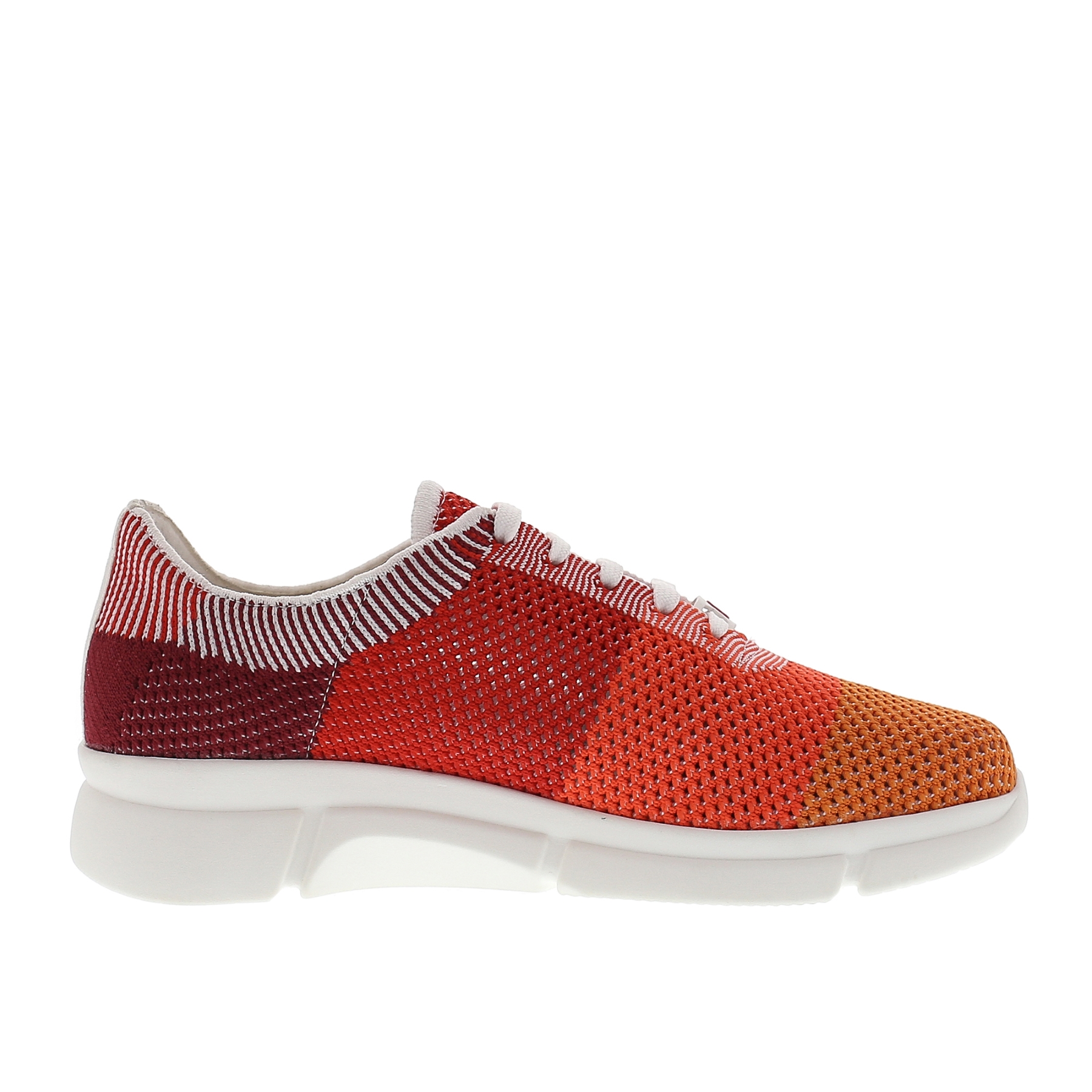 mehrfarbige sneaker seitenansicht rechts