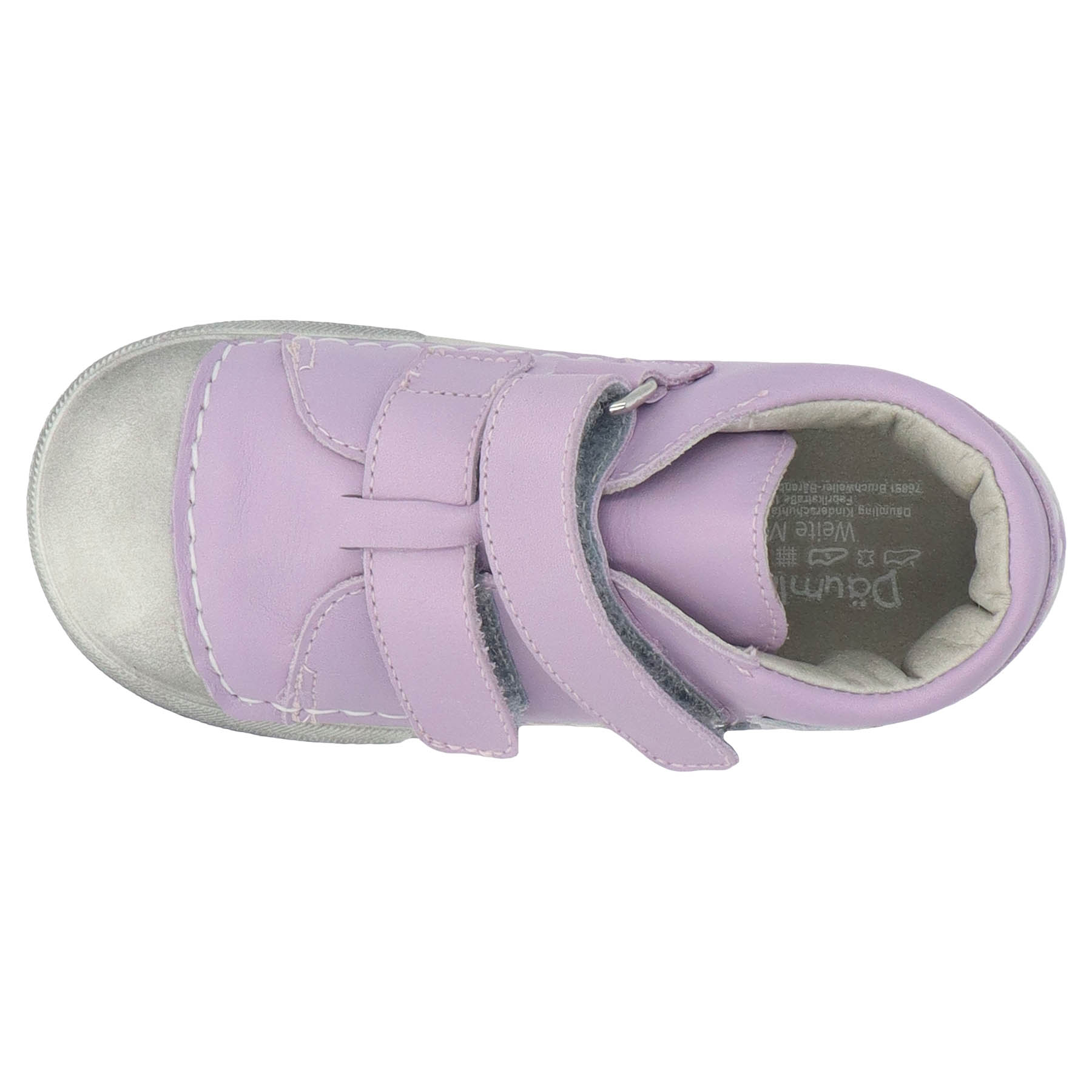 rote lauflernschuhe draufsicht