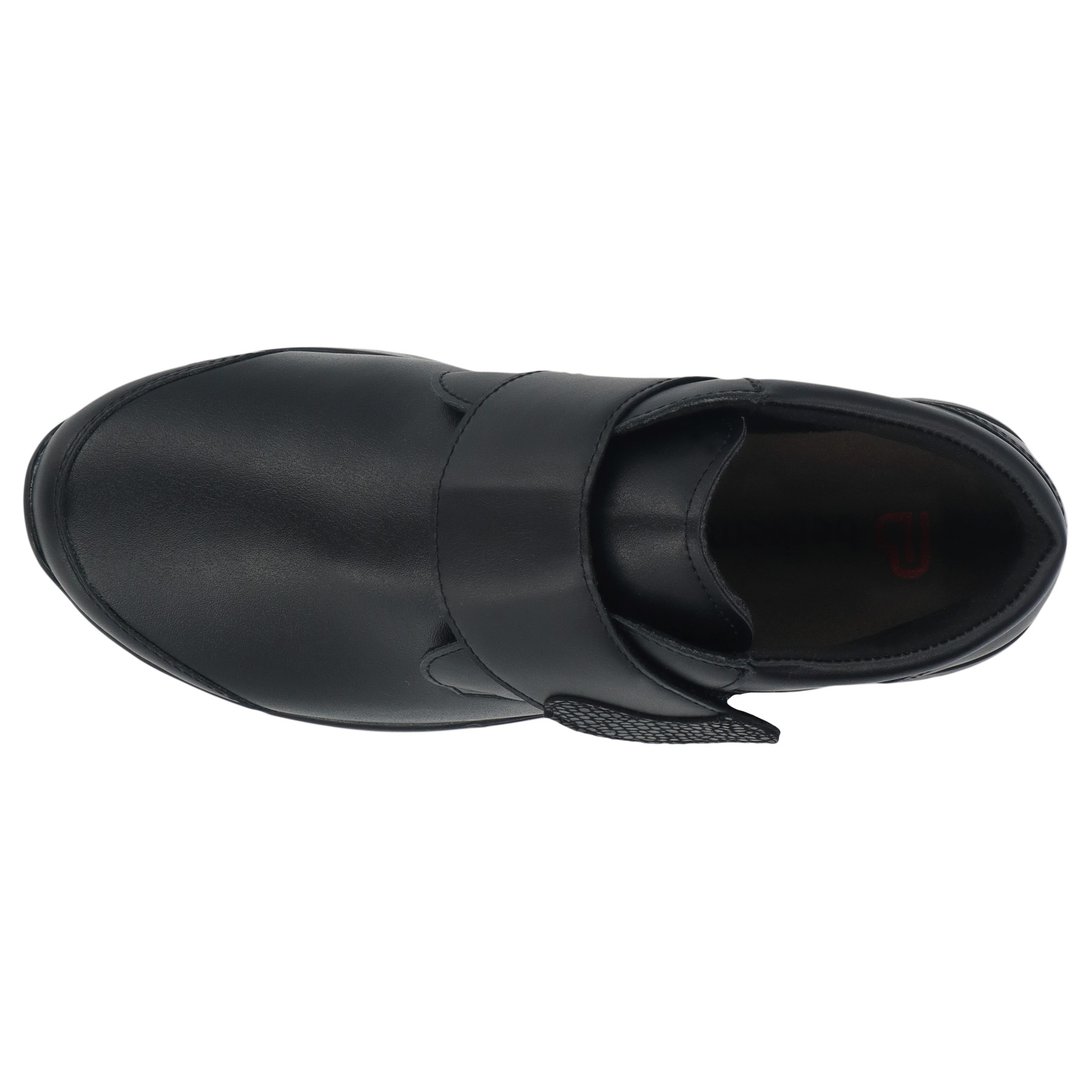 schwarze stiefeletten draufsicht