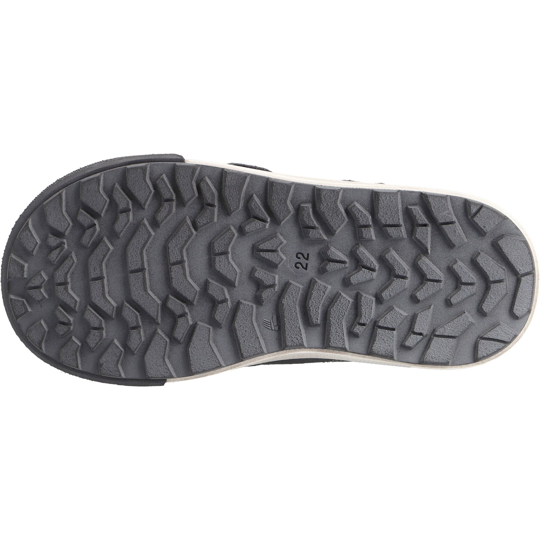 graue lauflernschuhe sohlenansicht